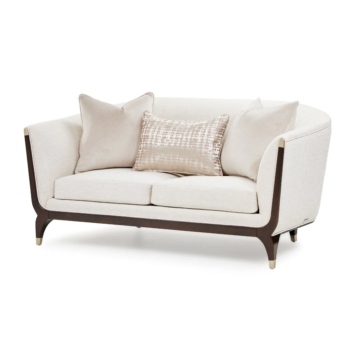 Paris Chic Loveseat - Cremini/Espresso - Image 15