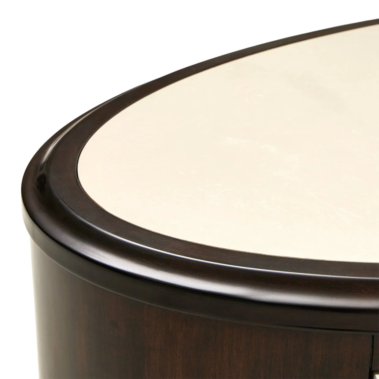 Paris Chic Oval Cocktail Table - Espresso - Image 6