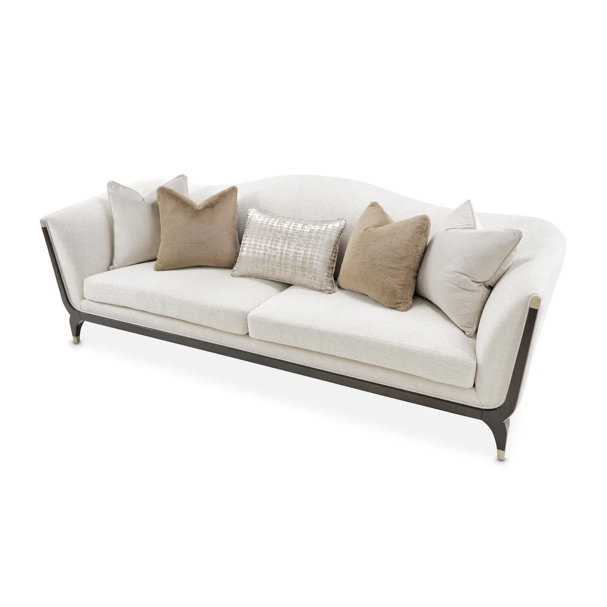 Paris Chic Sofa - Cremini/Espresso - Image 17