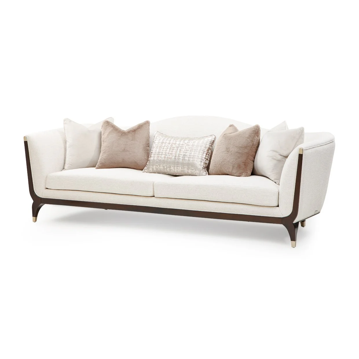 Paris Chic Sofa - Cremini/Espresso - Image 18