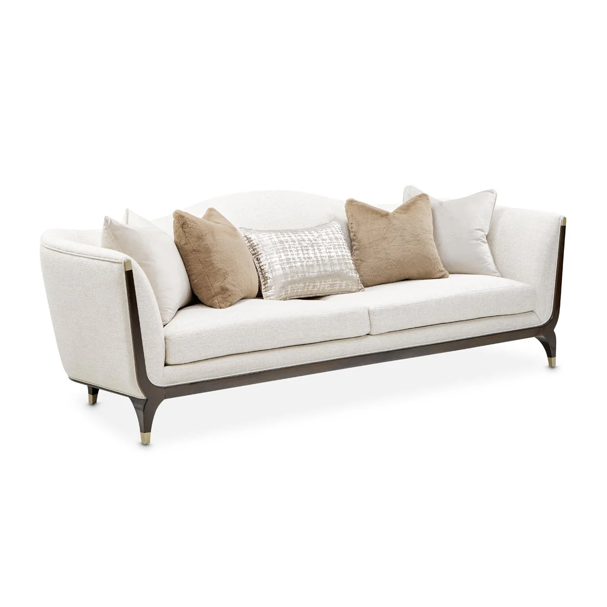 Paris Chic Sofa - Cremini/Espresso - Image 2