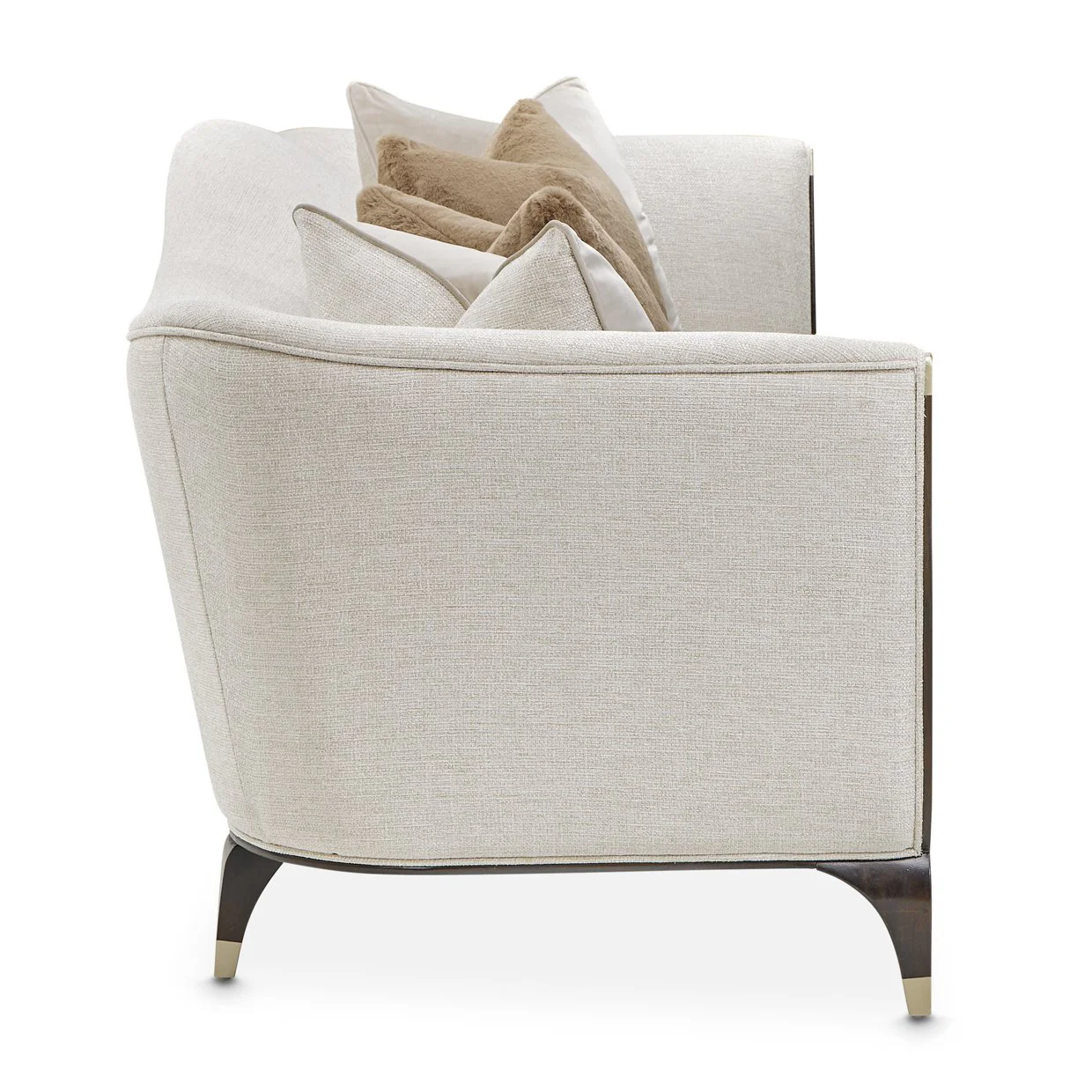 Paris Chic Sofa - Cremini/Espresso - Image 3