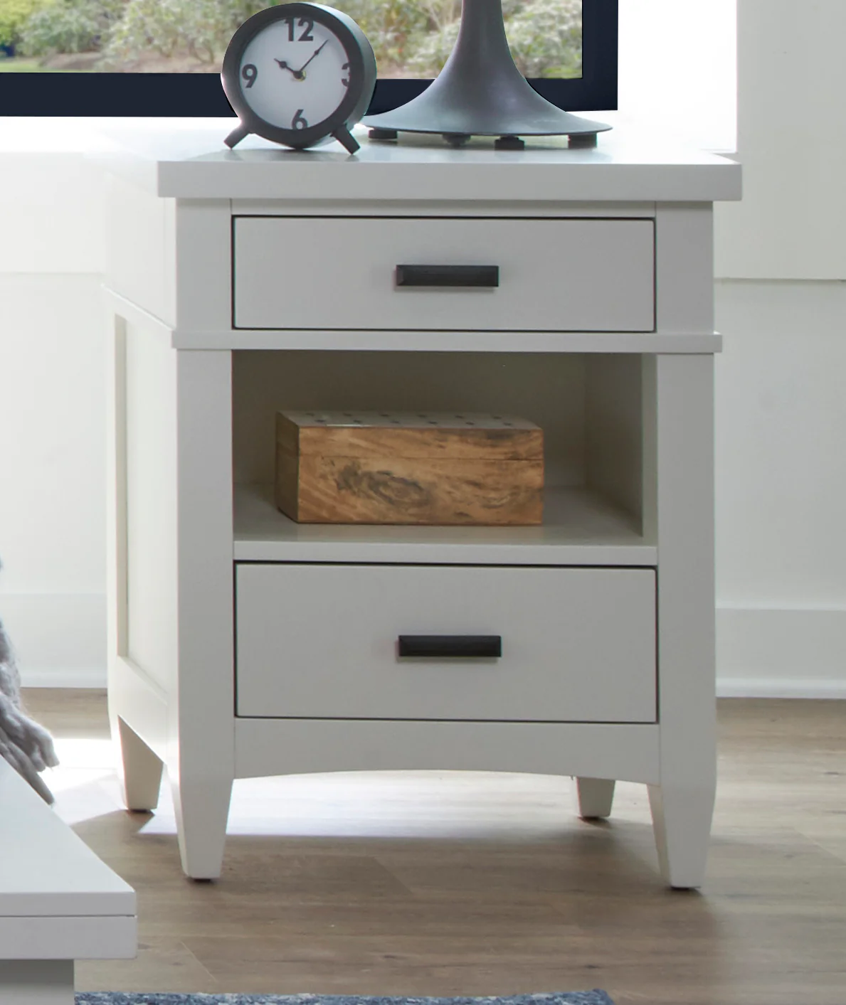 Parker House Americana Modern Bedroom 2 Drawer Nightstand - Image 5