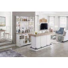 Parker House Americana Modern Dining 66 In. Buffet and Hutch with Quartz Insert - Image 6