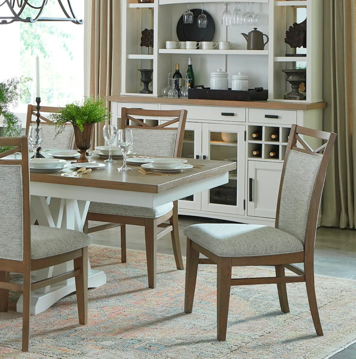 Parker House Americana Modern Dining Upholstered Dining Chair (2/CTN Sold in pairs) - Image 6