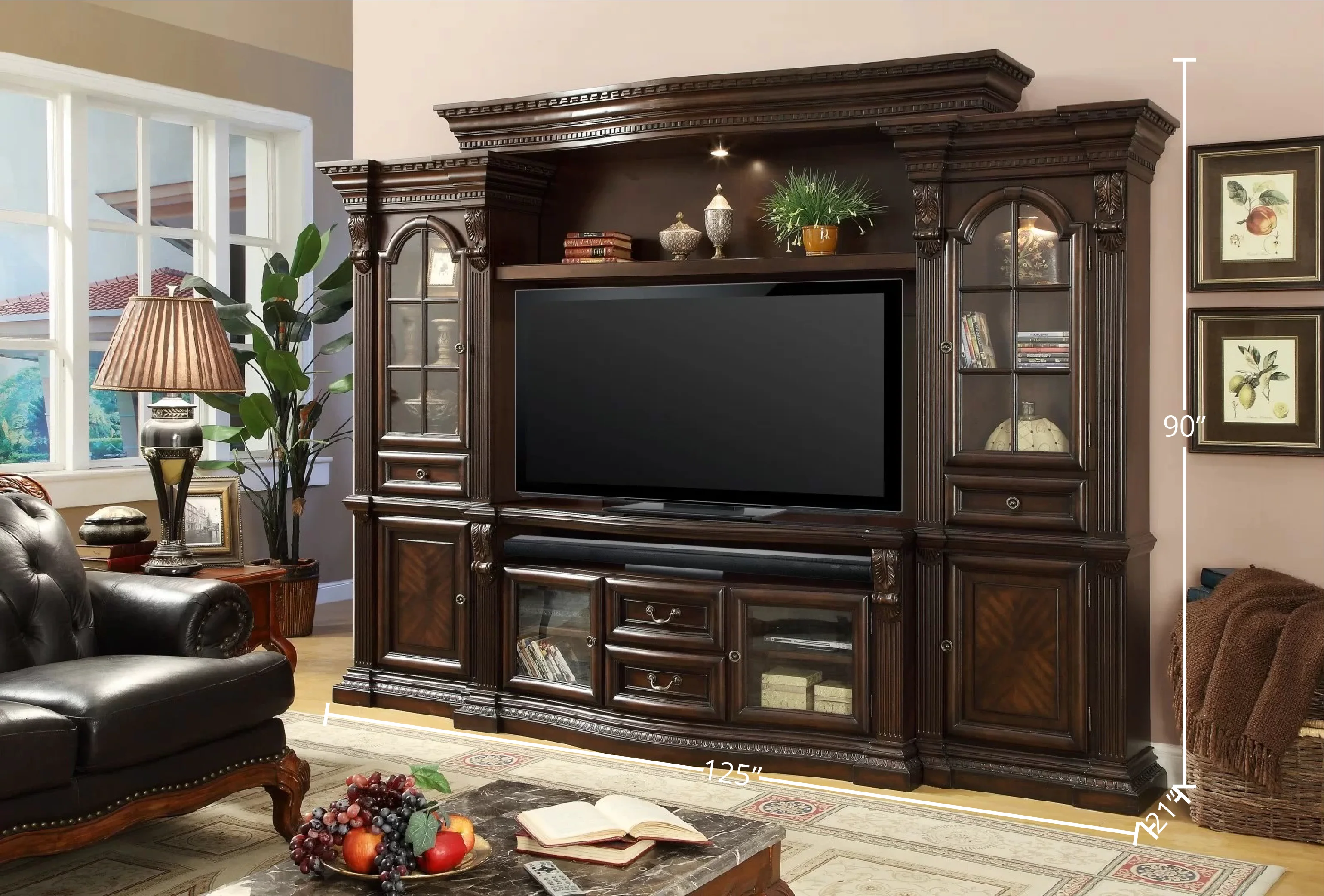 Parker House Bella 4 Piece Estate Wall - Image 4