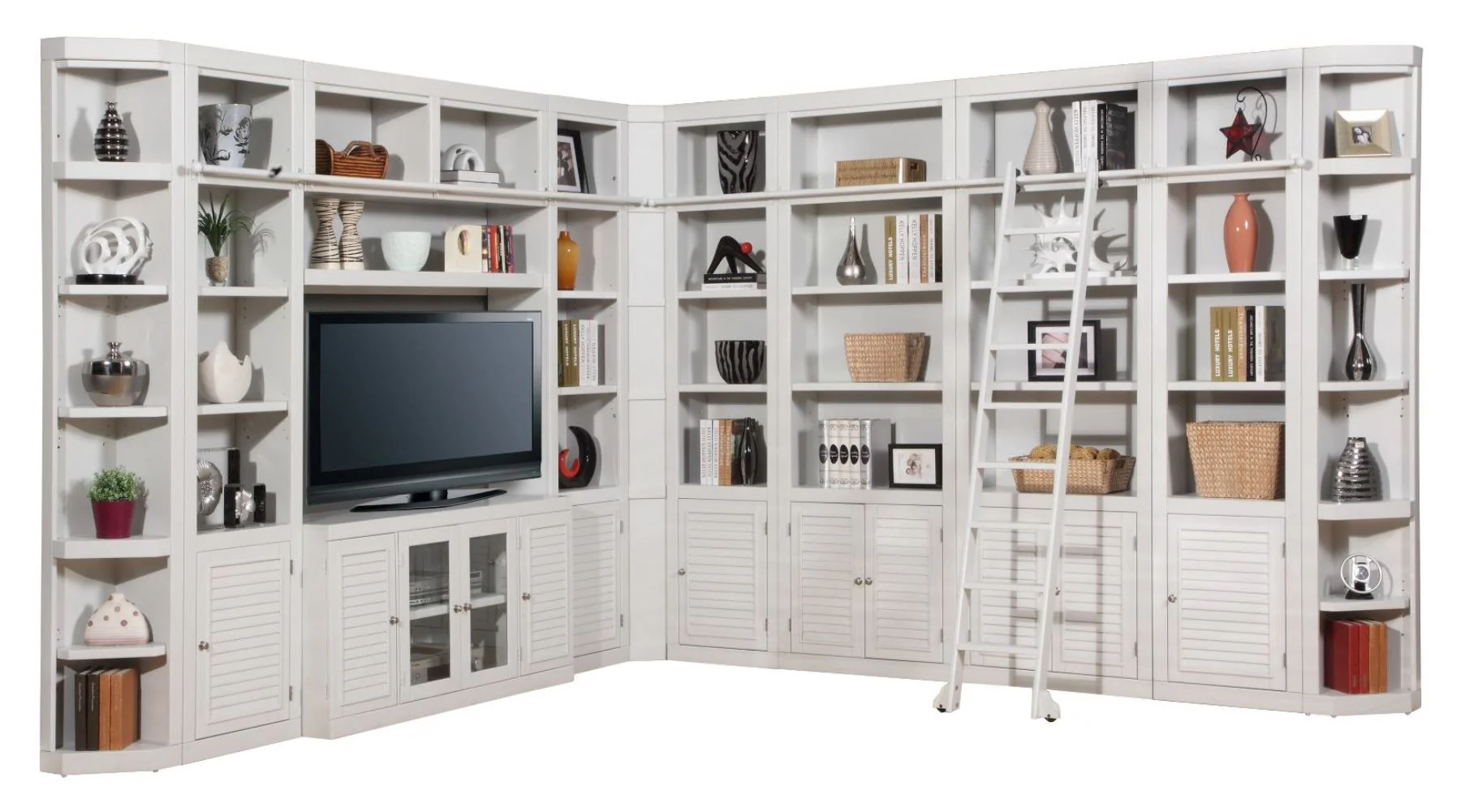 Parker House Boca 12 Piece L Shape Entertainment Wall - Image 2