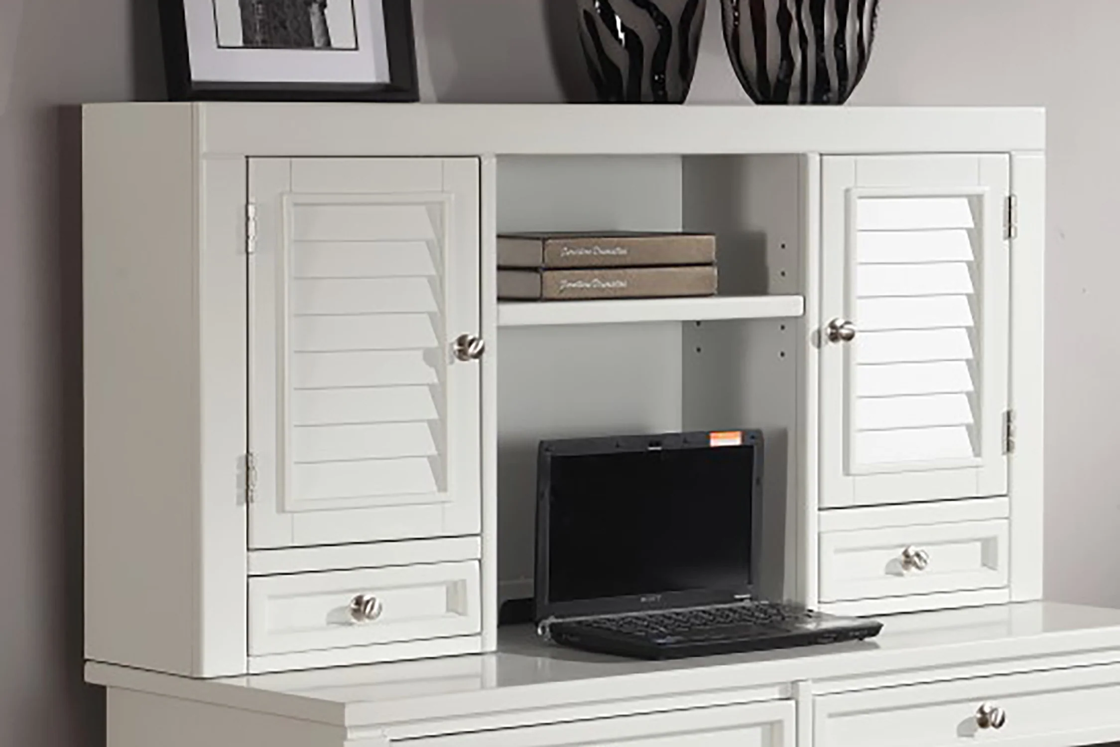 Parker House Boca Credenza with Hutch - Image 5