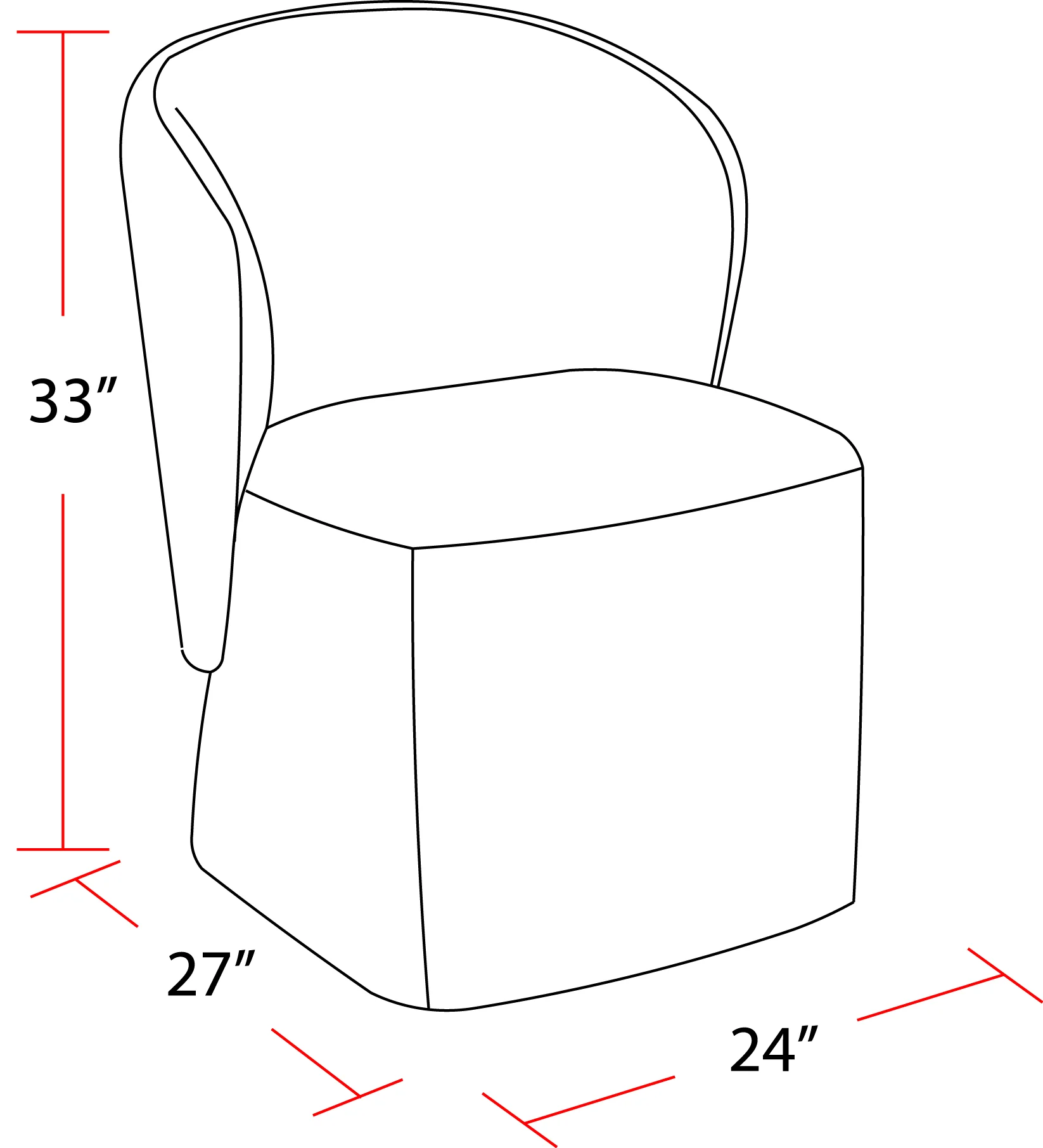 Parker House Bongo Dining Chair (2/CTN Sold in pairs) - DBGO#DRC-QMIN - Image 6