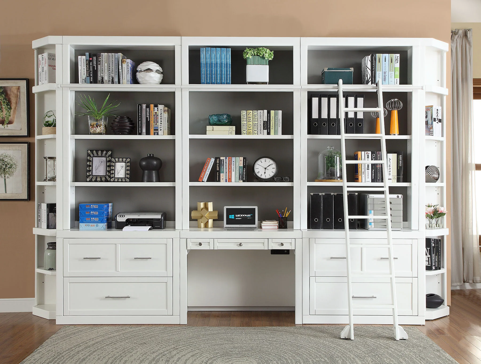 Parker House Catalina 40 In. Lateral File and Hutch - Image 7