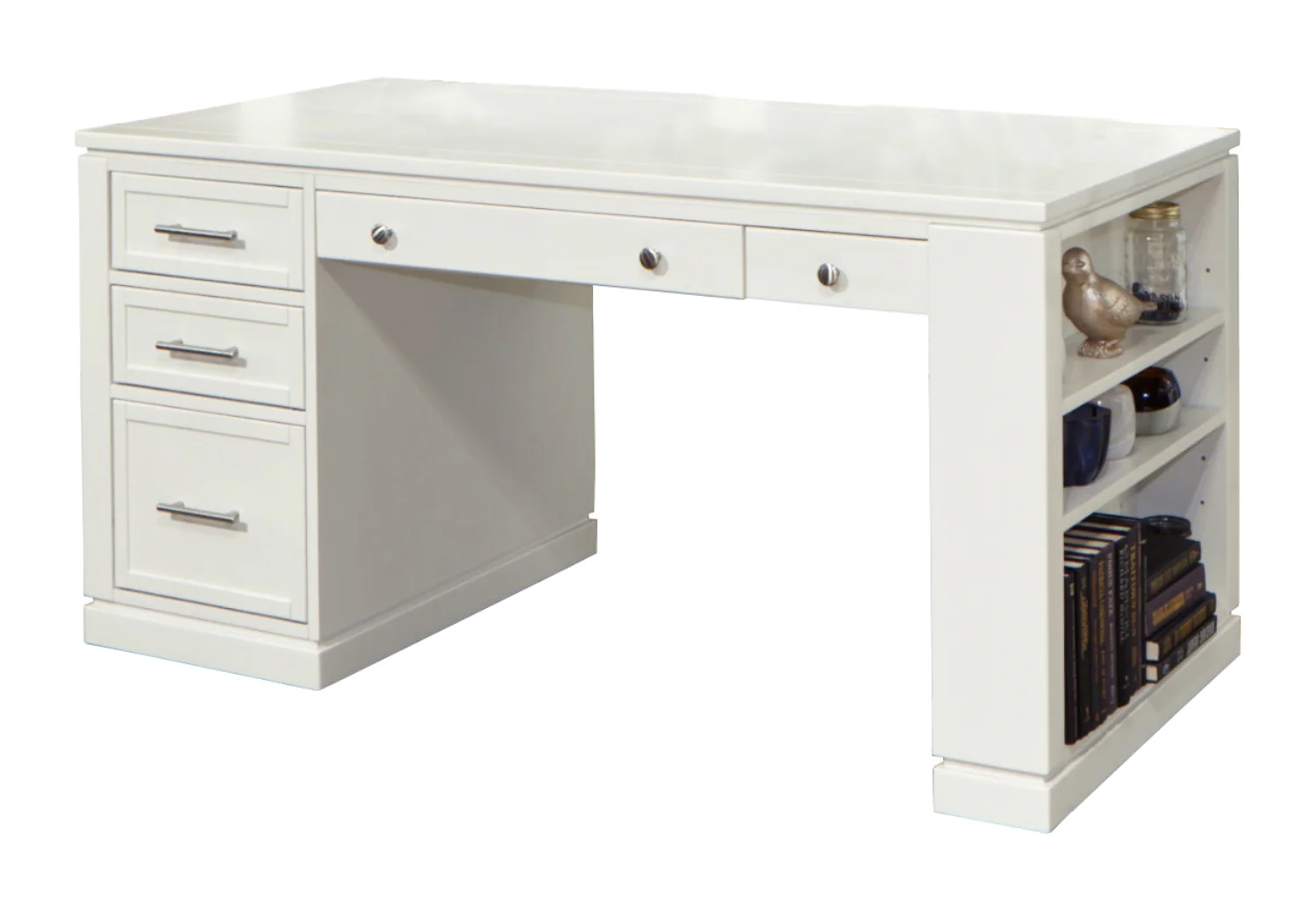 Parker House Catalina 60 In. Writing Desk with Power Center and USB - Image 2