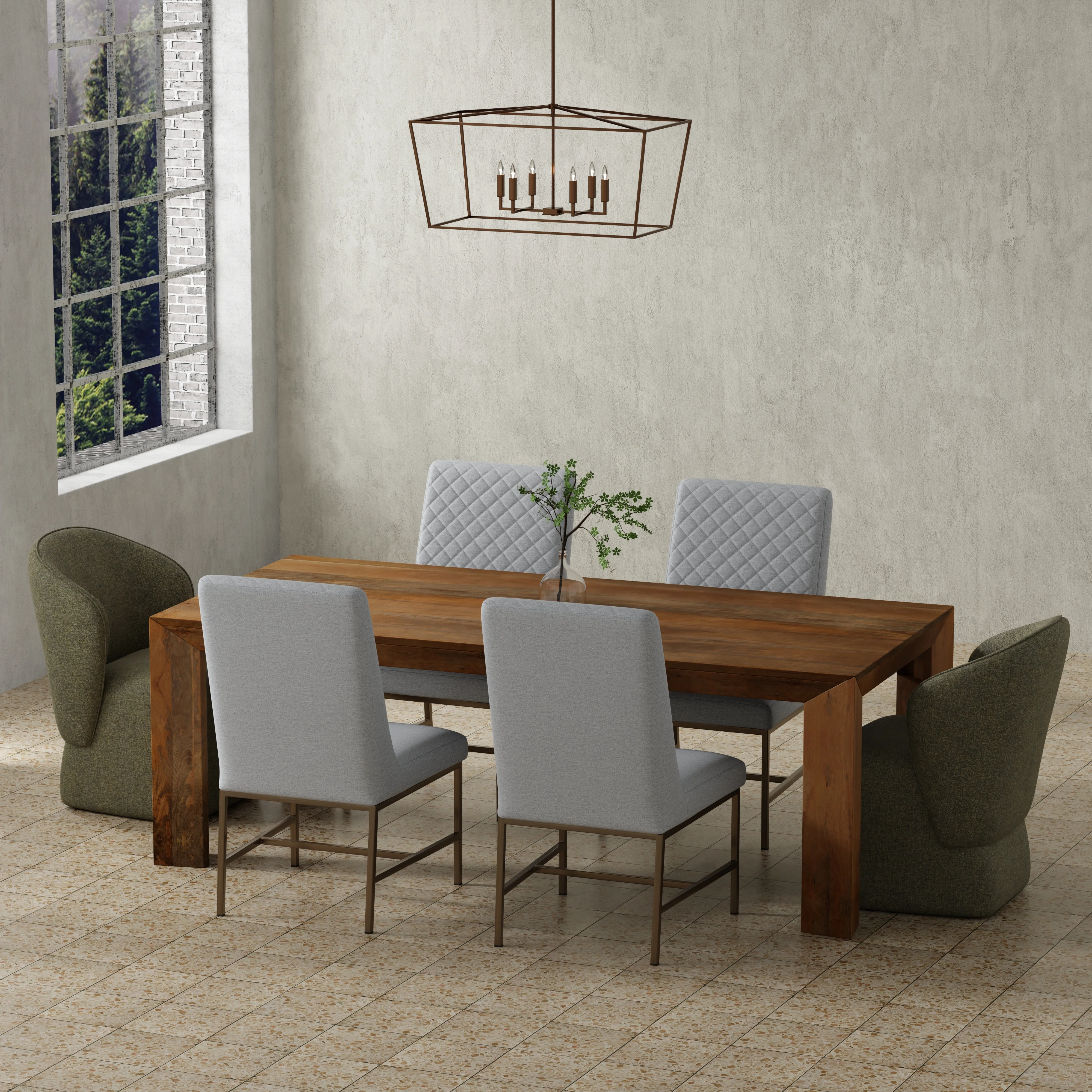 Parker House Crossings - Downtown Dining 86 In. Rectangular Dining Table - Image 7