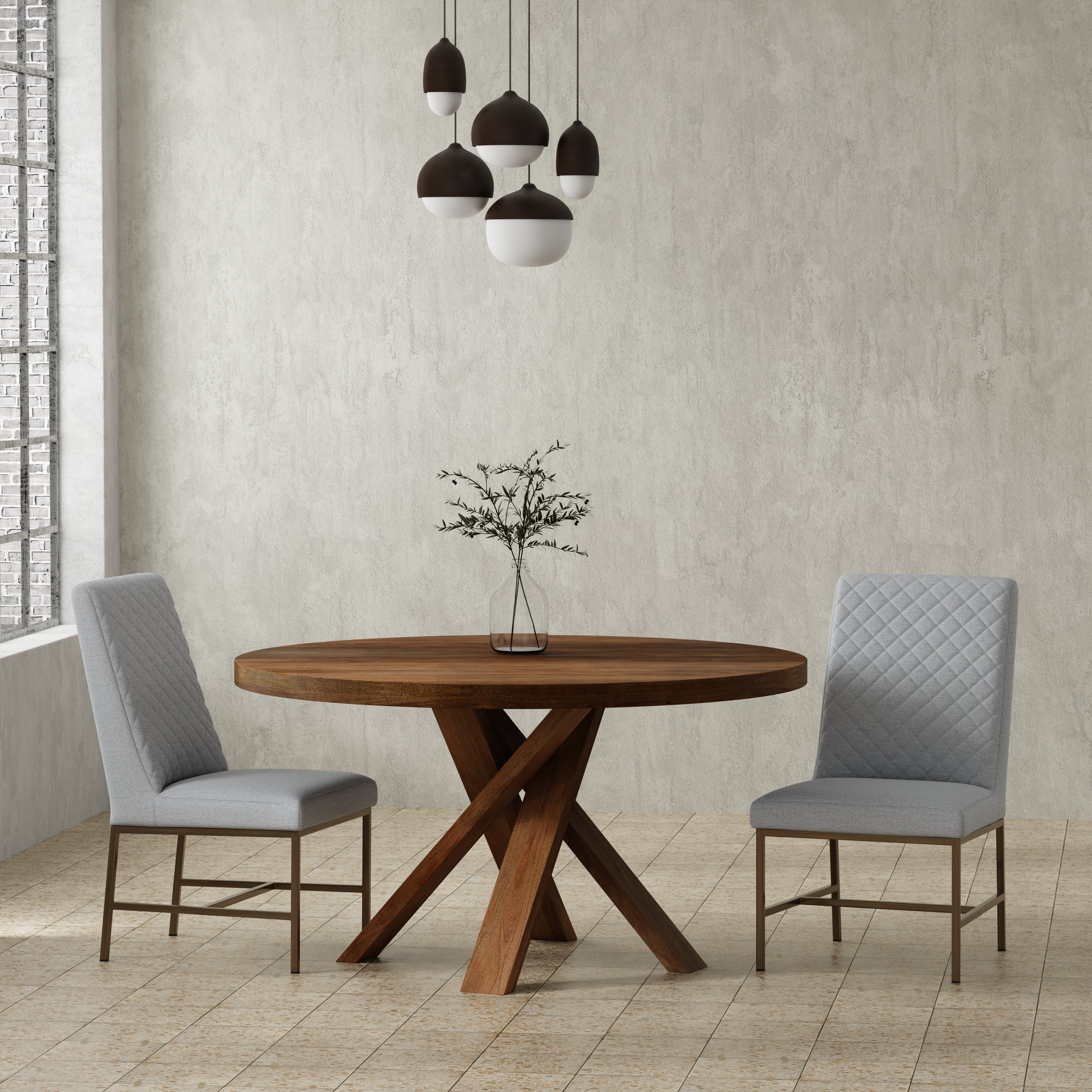 Parker House Diamond - Elise Linen Dining Chair (2/CTN Sold in pairs) - Image 3