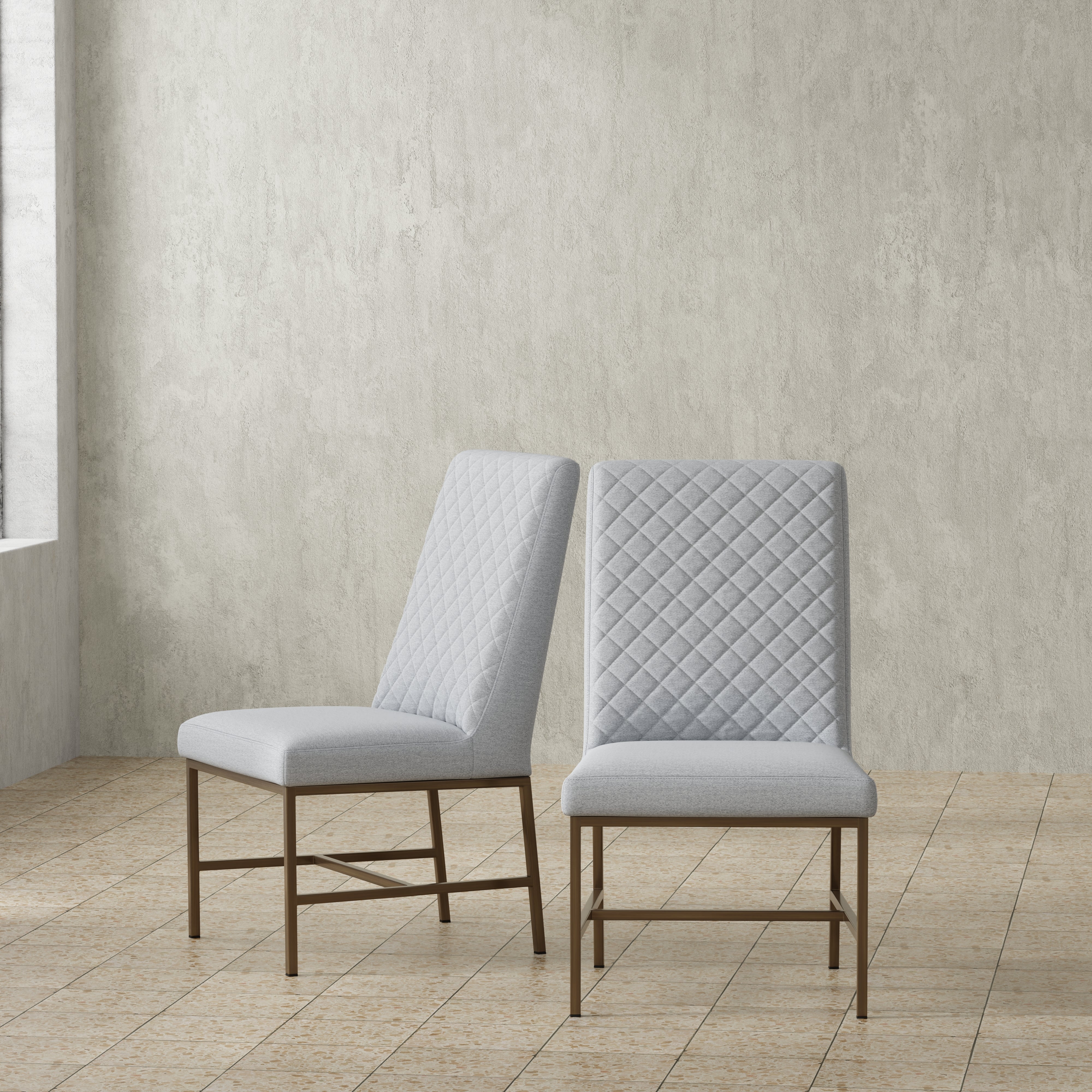 Parker House Diamond - Elise Linen Dining Chair (2/CTN Sold in pairs) - Image 5