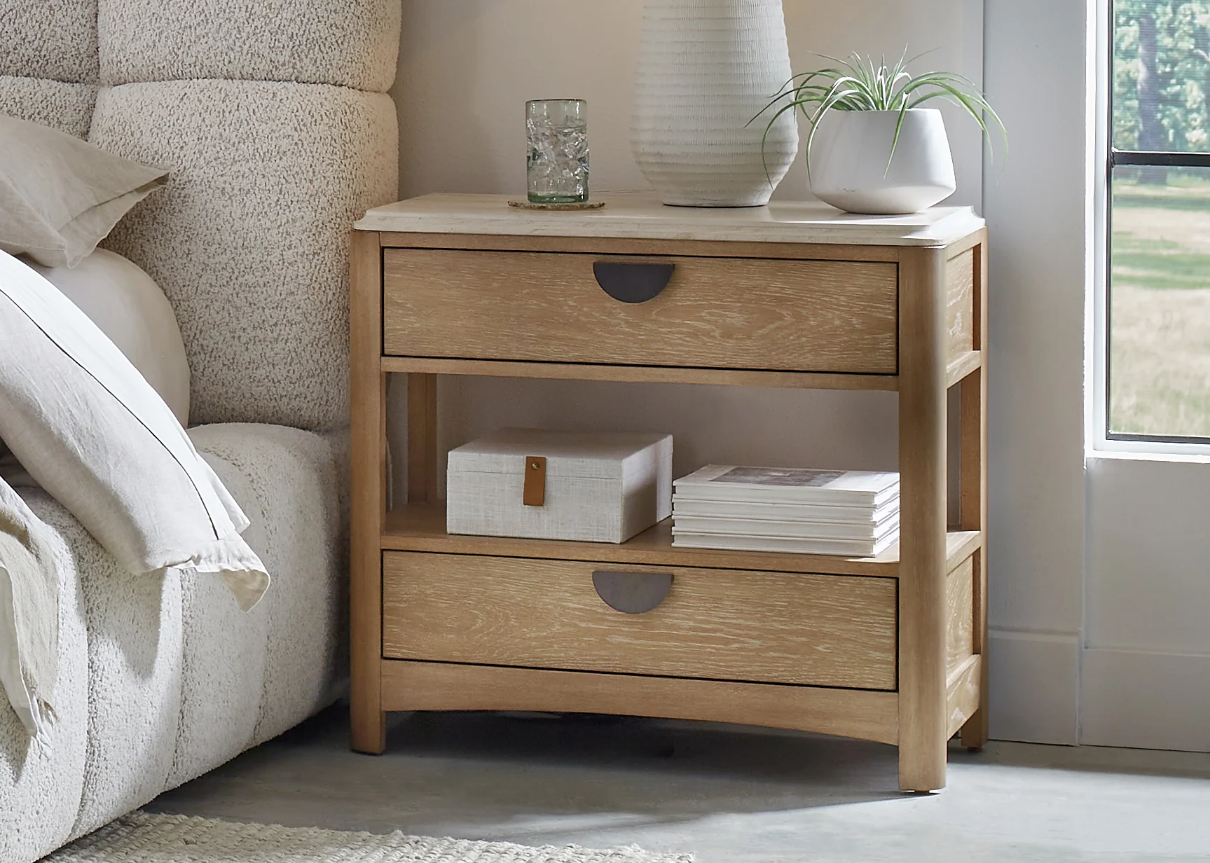 Parker House Escape - Bedroom 2 Drawer Nightstand - Image 9