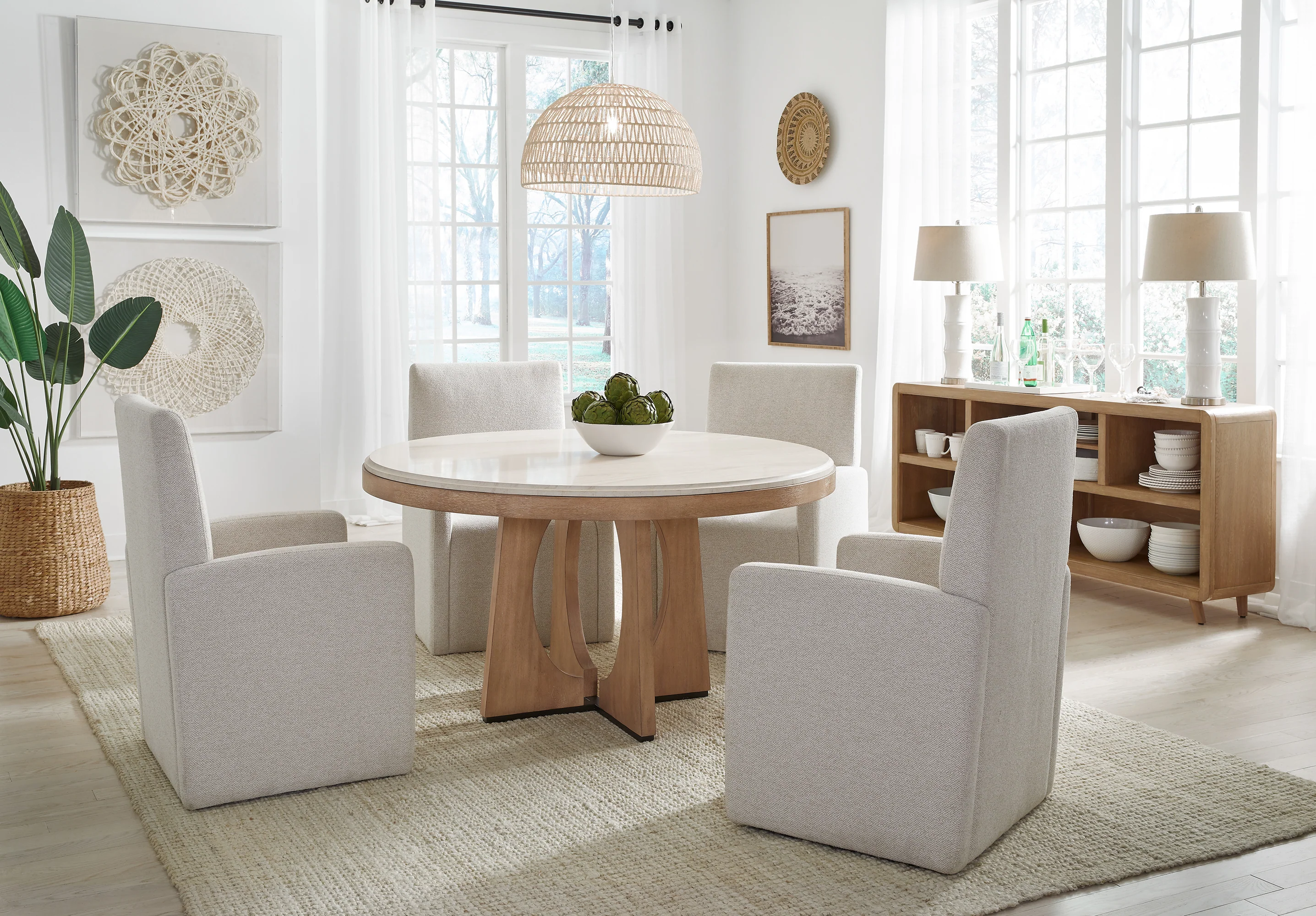 Parker House Escape - Dining 54 In. Round Dining Table - Image 4