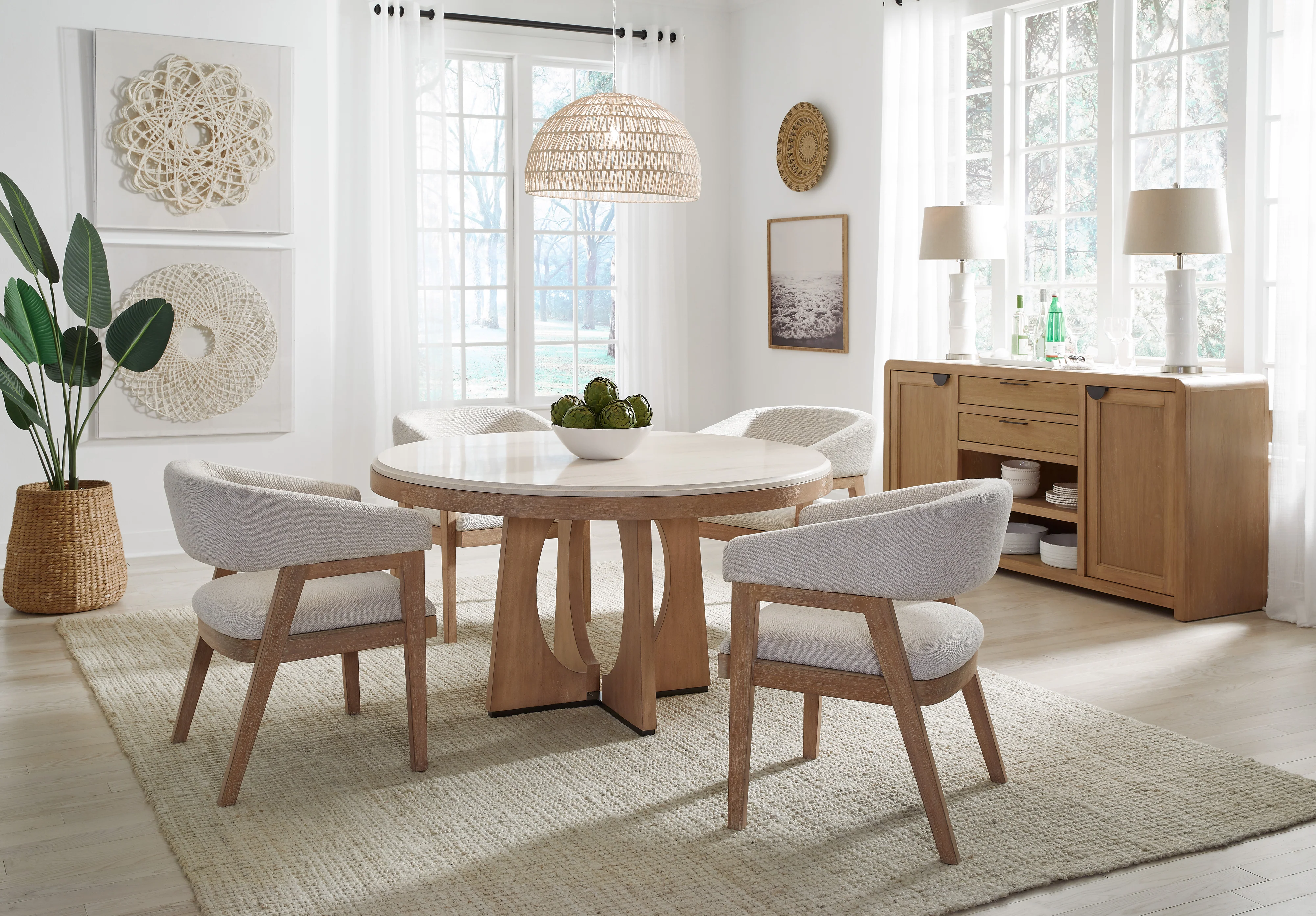 Parker House Escape - Dining 72 In. Buffet Server with Stone Top - Image 5