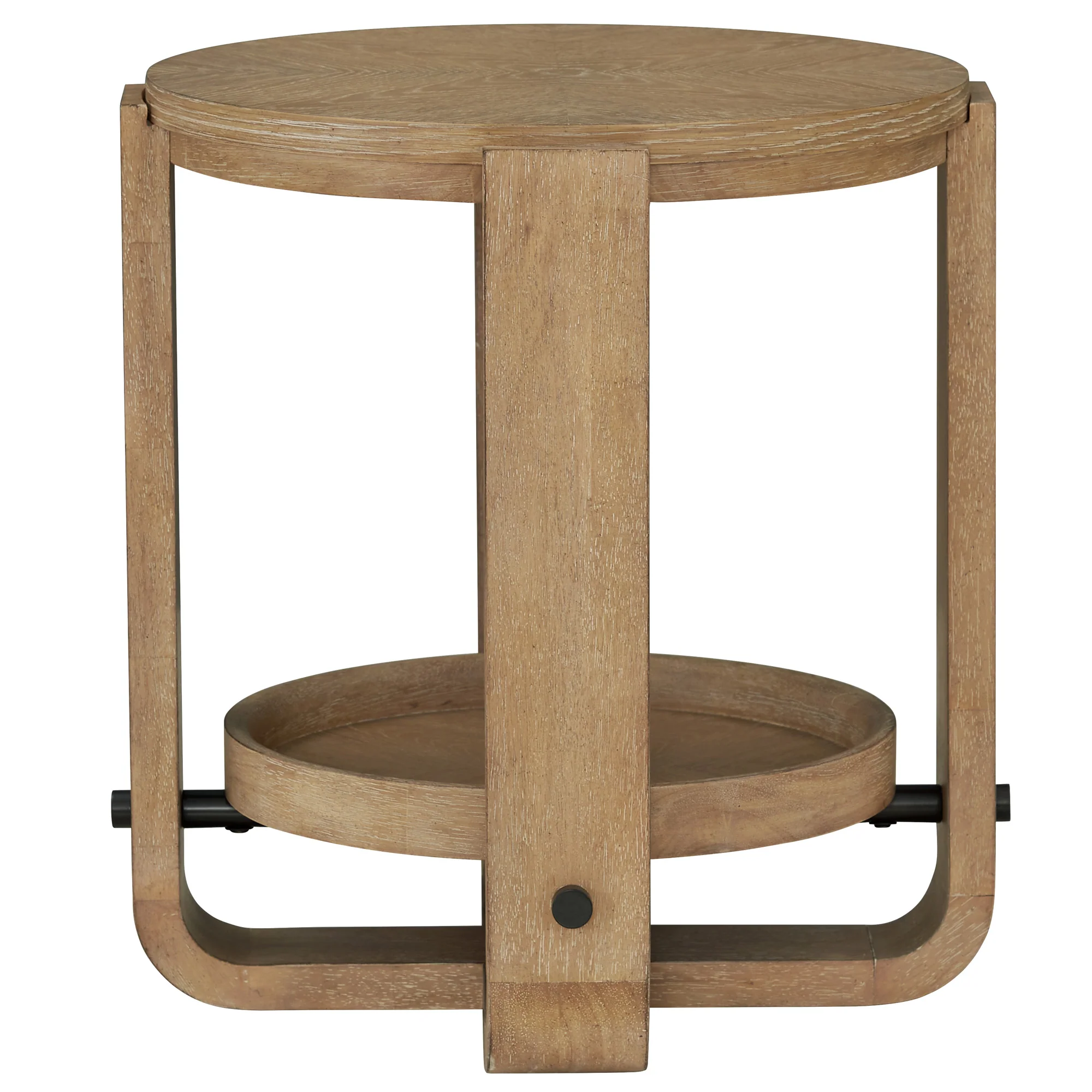 Parker House Escape Round End Table with Shelf - Image 8