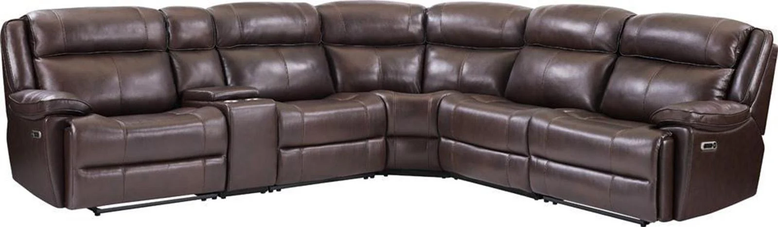 Parker House Furniture Eclipse Power Left Arm Facing Recliner in Florence Brown - Image 2