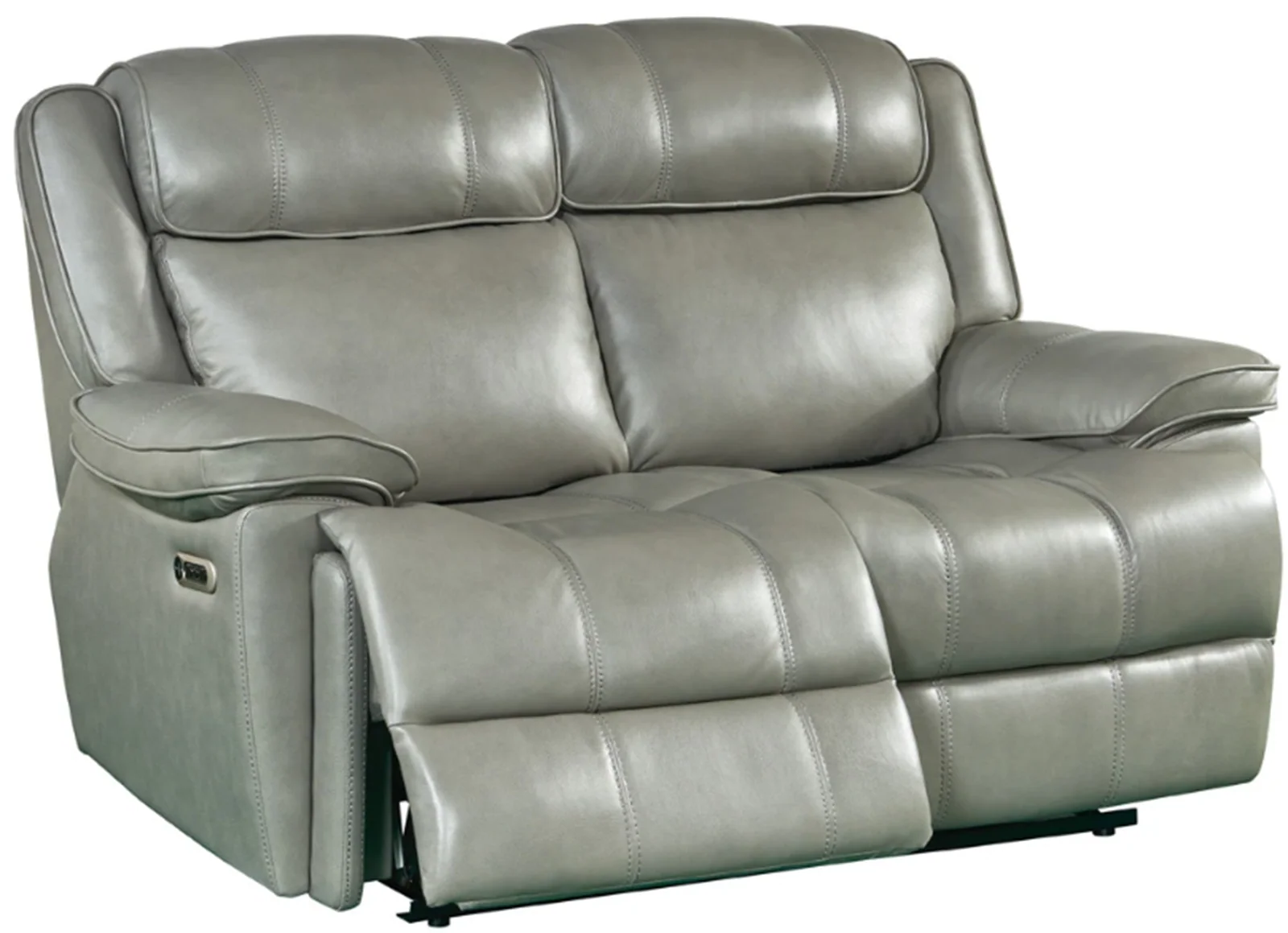 Parker House Furniture Eclipse Power Loveseat in Florence Heron - Image 2