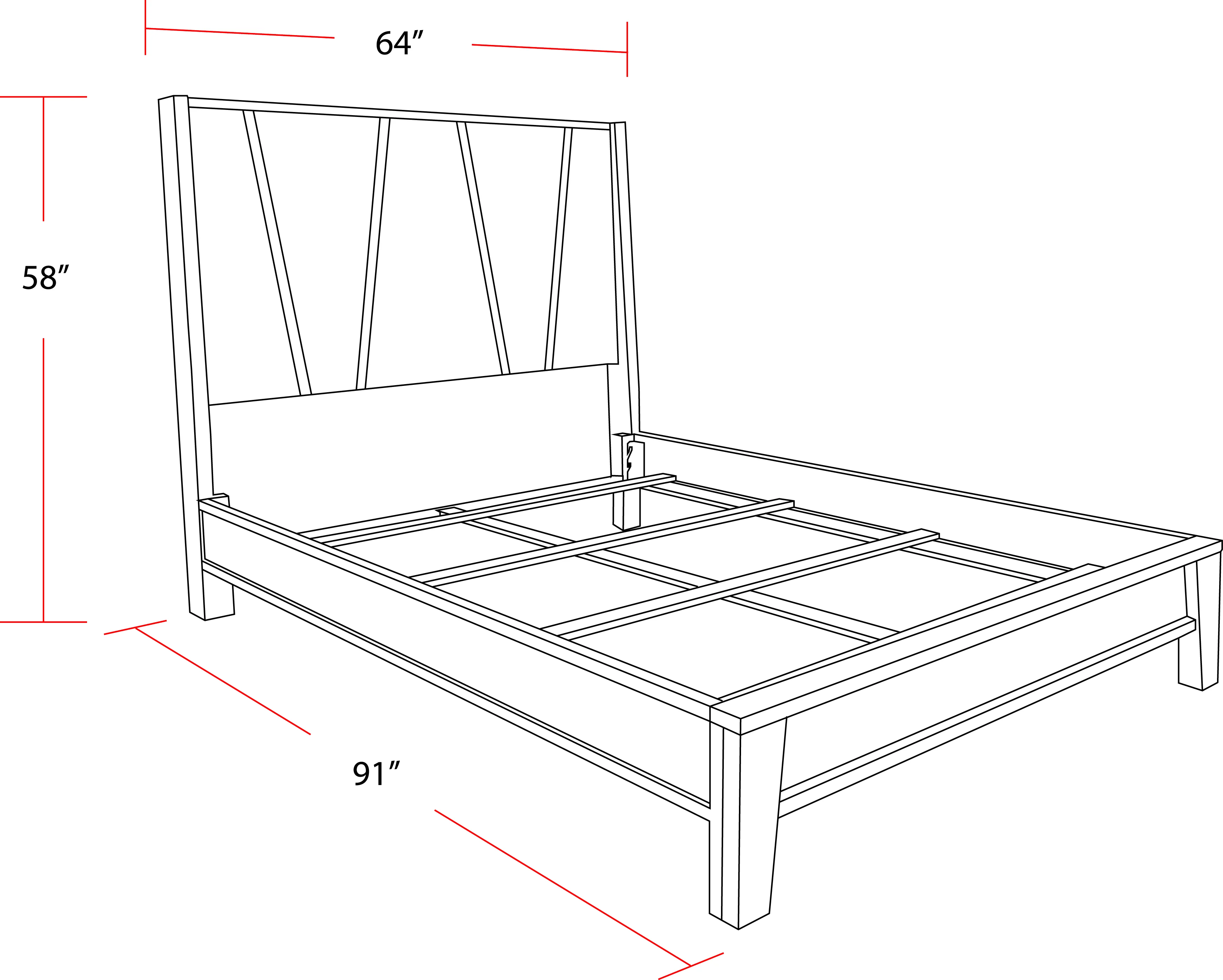 Parker House Pure Modern Bedroom Queen Panel Bed - Image 6
