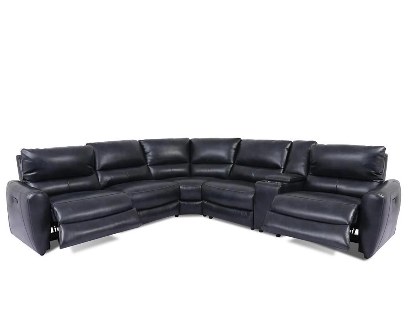 Parker House Samson Power Right Arm Facing Recliner in Banner Navy - Image 2