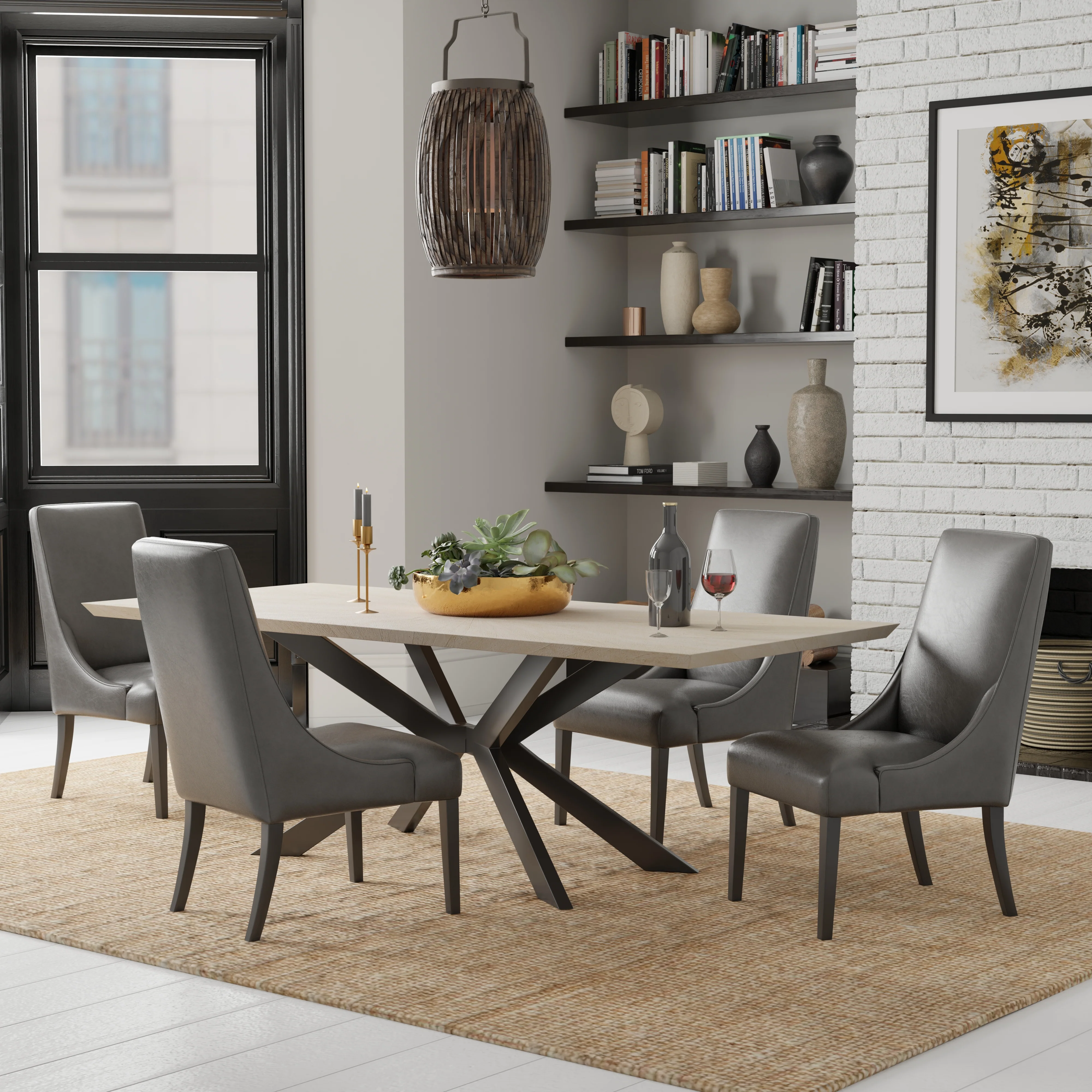 Parker House Sierra - Copley Slate Dining Chair (2/CTN Sold in pairs) - Image 3