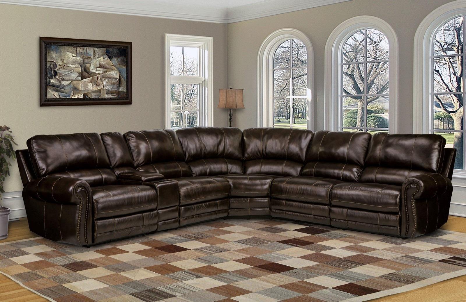 Parker House Thurston Power Armless Recliner in Havana - Image 2