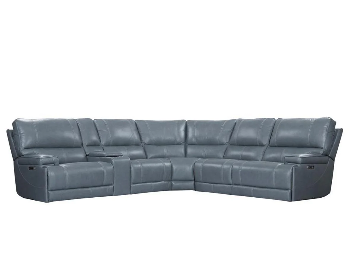 Parker House Whitman Power Cordless Right Arm Facing Recliner in Verona Azure - Image 2