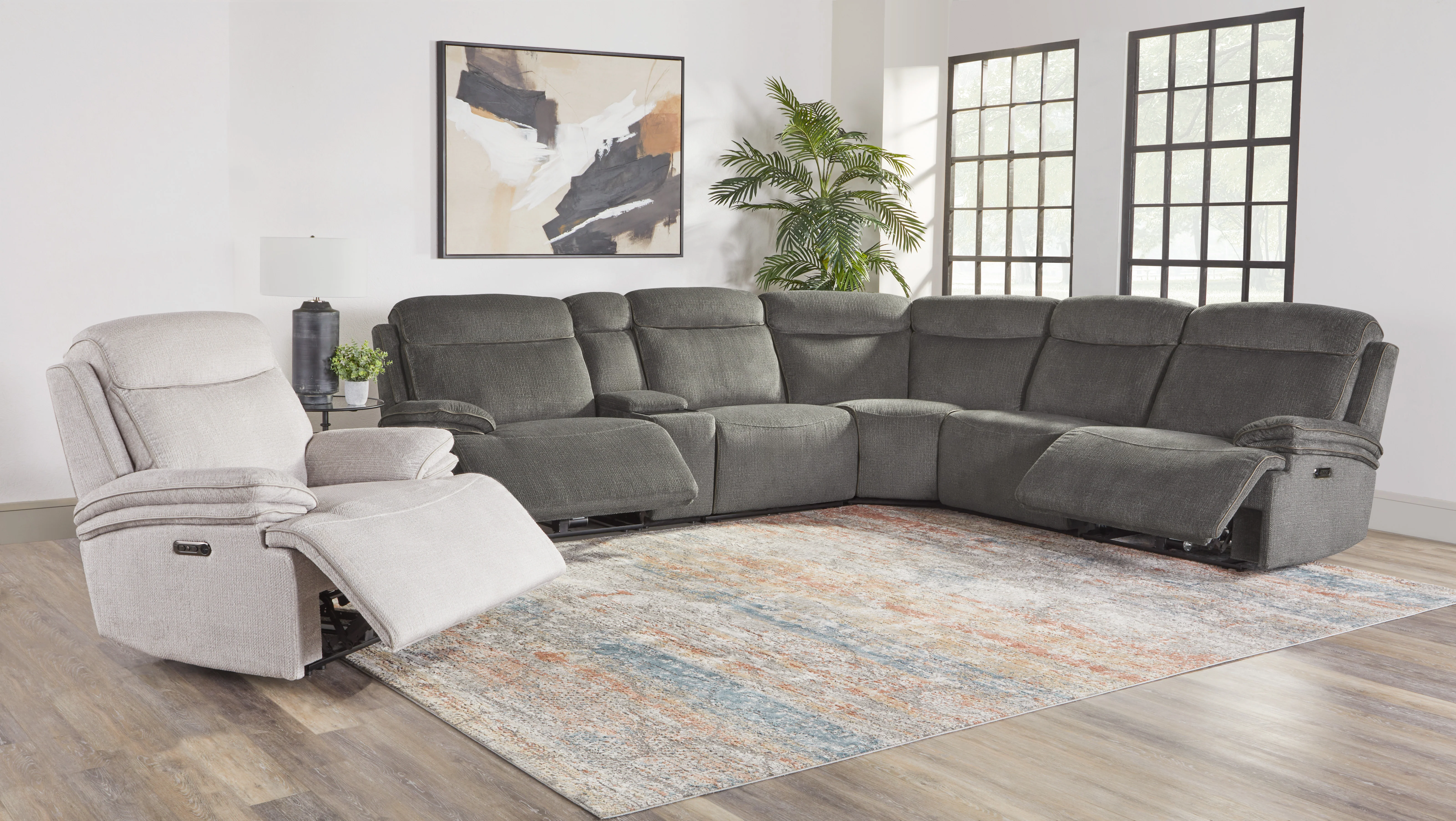 Parker Living Alpine - Airy Midnight 6pc Package (811LPHZ, 811RPHZ, 810PHZ, 840T, 850, 860T) - Image 4
