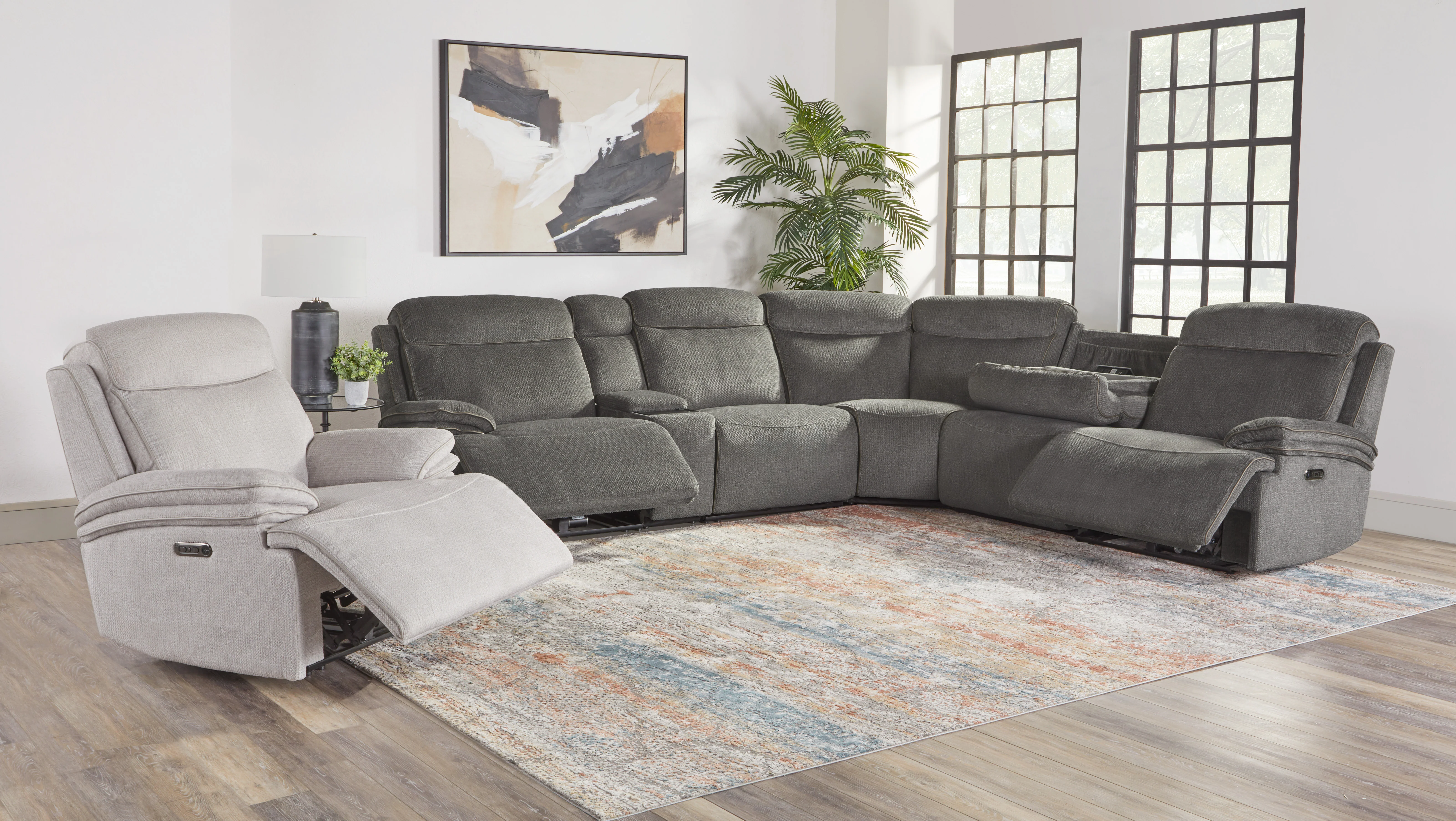 Parker Living Alpine - Airy Midnight 6pc Package (811LPHZ, 811RPHZ, 810PHZ, 840T, 850, 860T) - Image 6