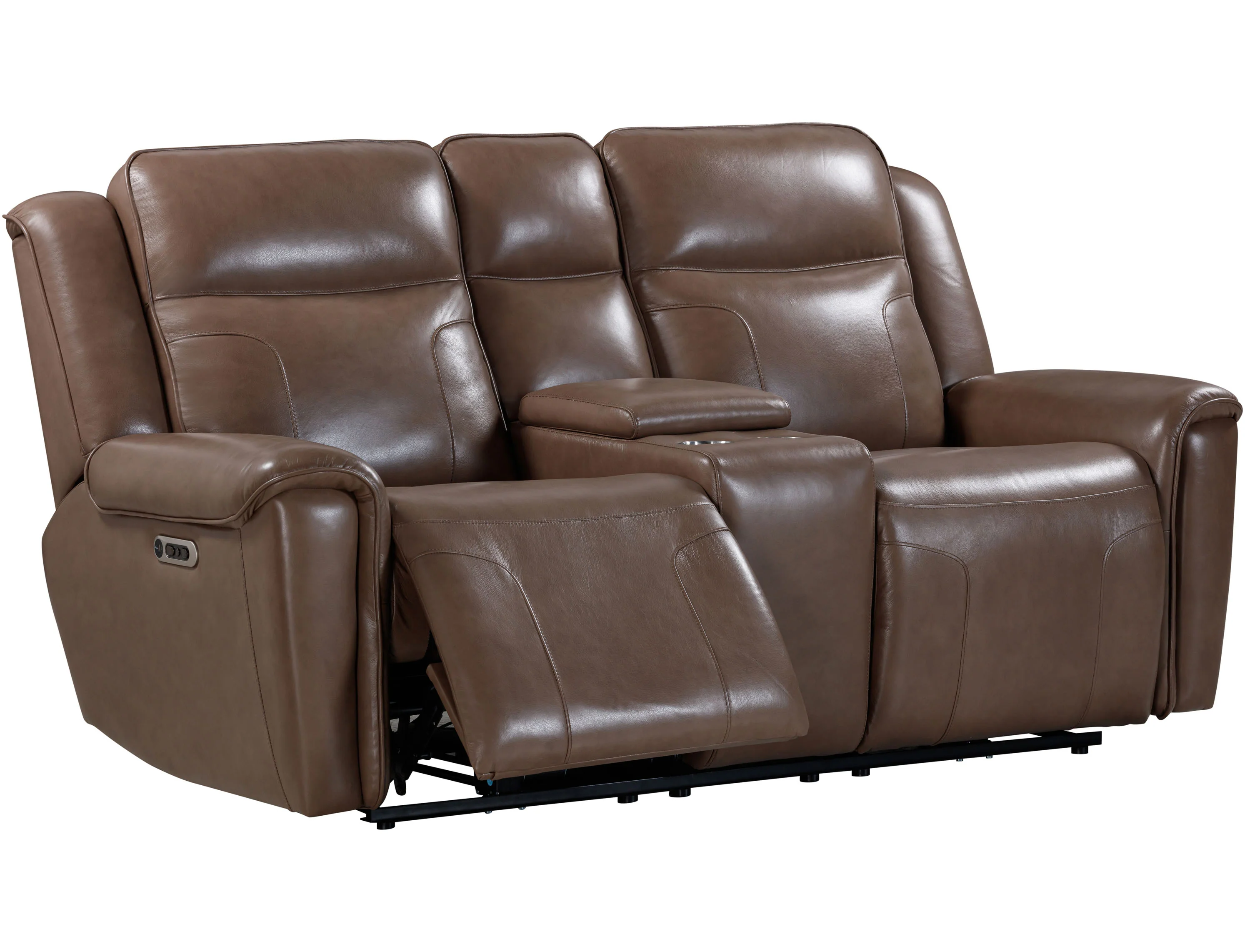 Parker Living Atlantis - Smooth Latte Power Reclining Zero Gravity Console Loveseat - Image 6