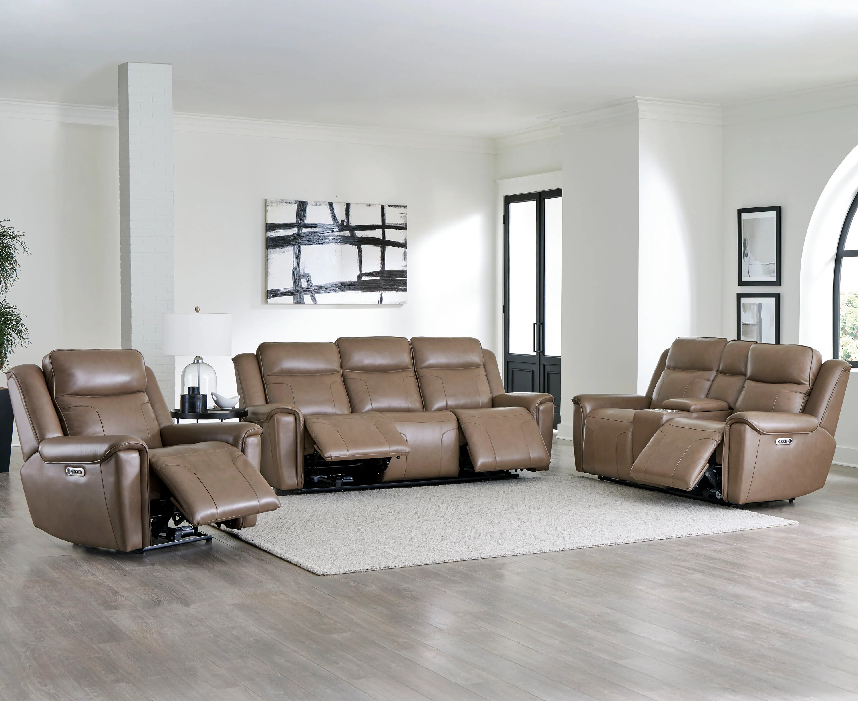 Parker Living Atlantis - Smooth Latte Power Zero Gravity Recliner - Image 4