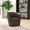 Parker Living Barolo - Vintage Brown 100% Italian Leather Swivel Club Chair - Image 3