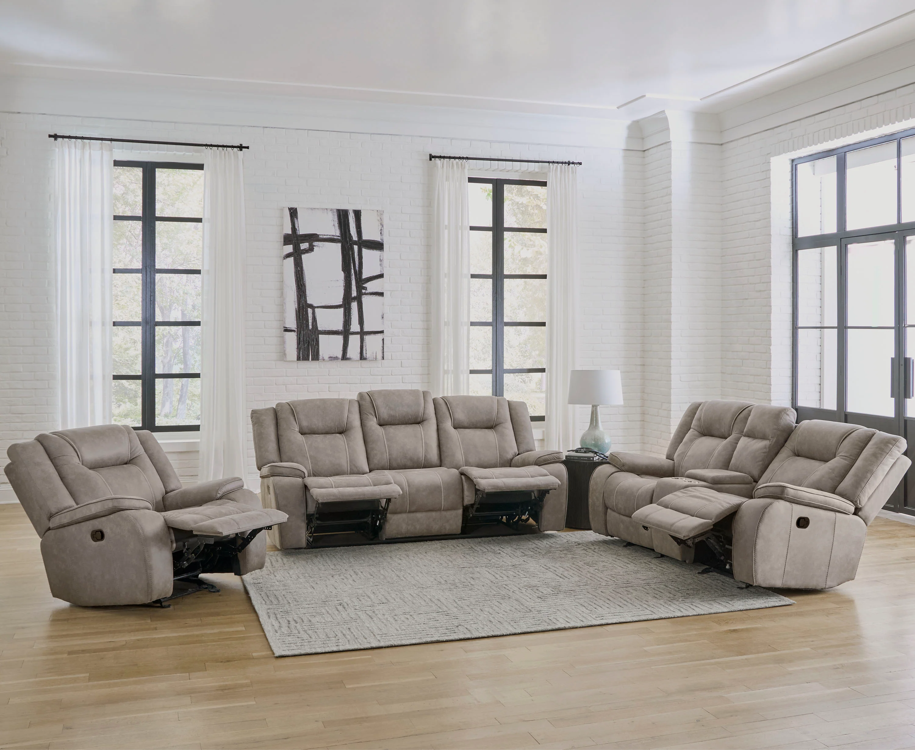 Parker Living Blake - Desert Taupe Glider Recliner - Image 5