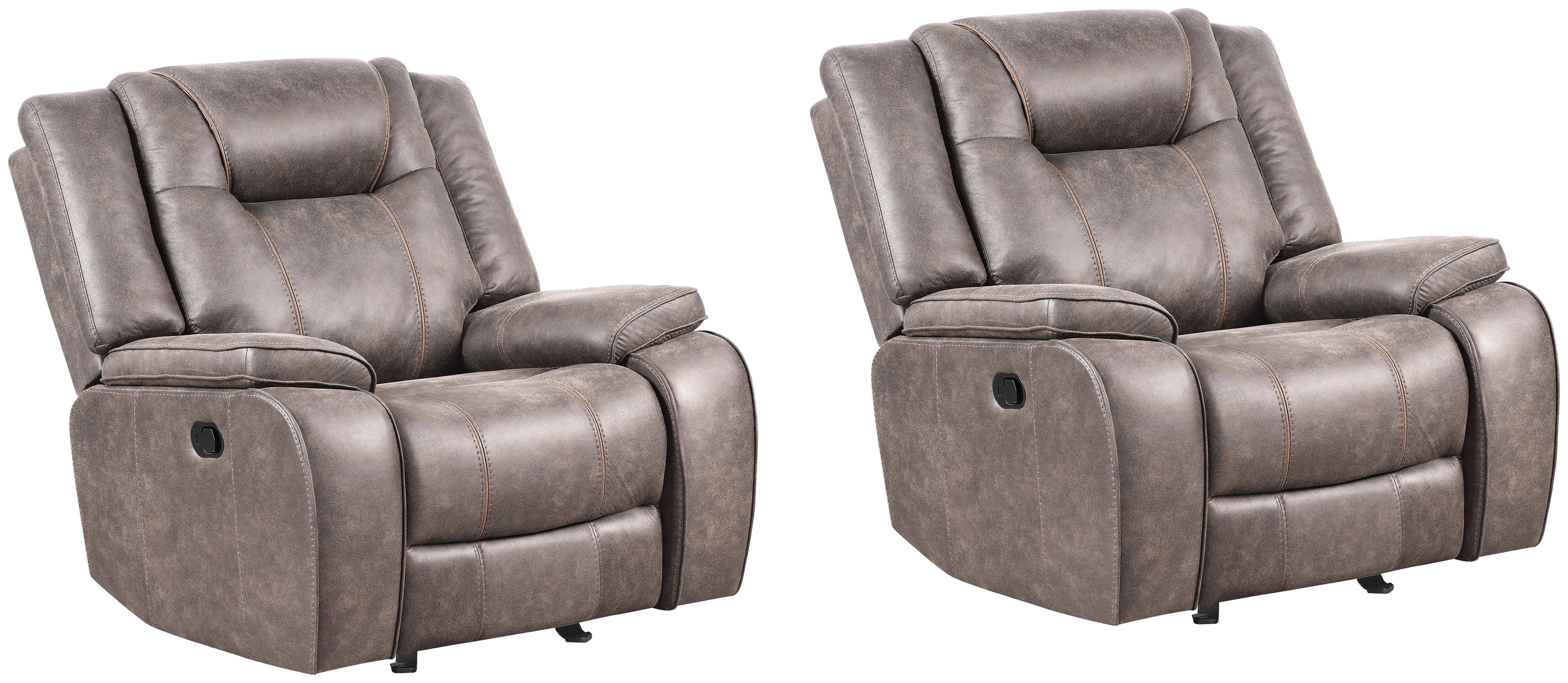 Parker Living Blake - Desert Taupe Glider Recliner Two Pack - Image 2