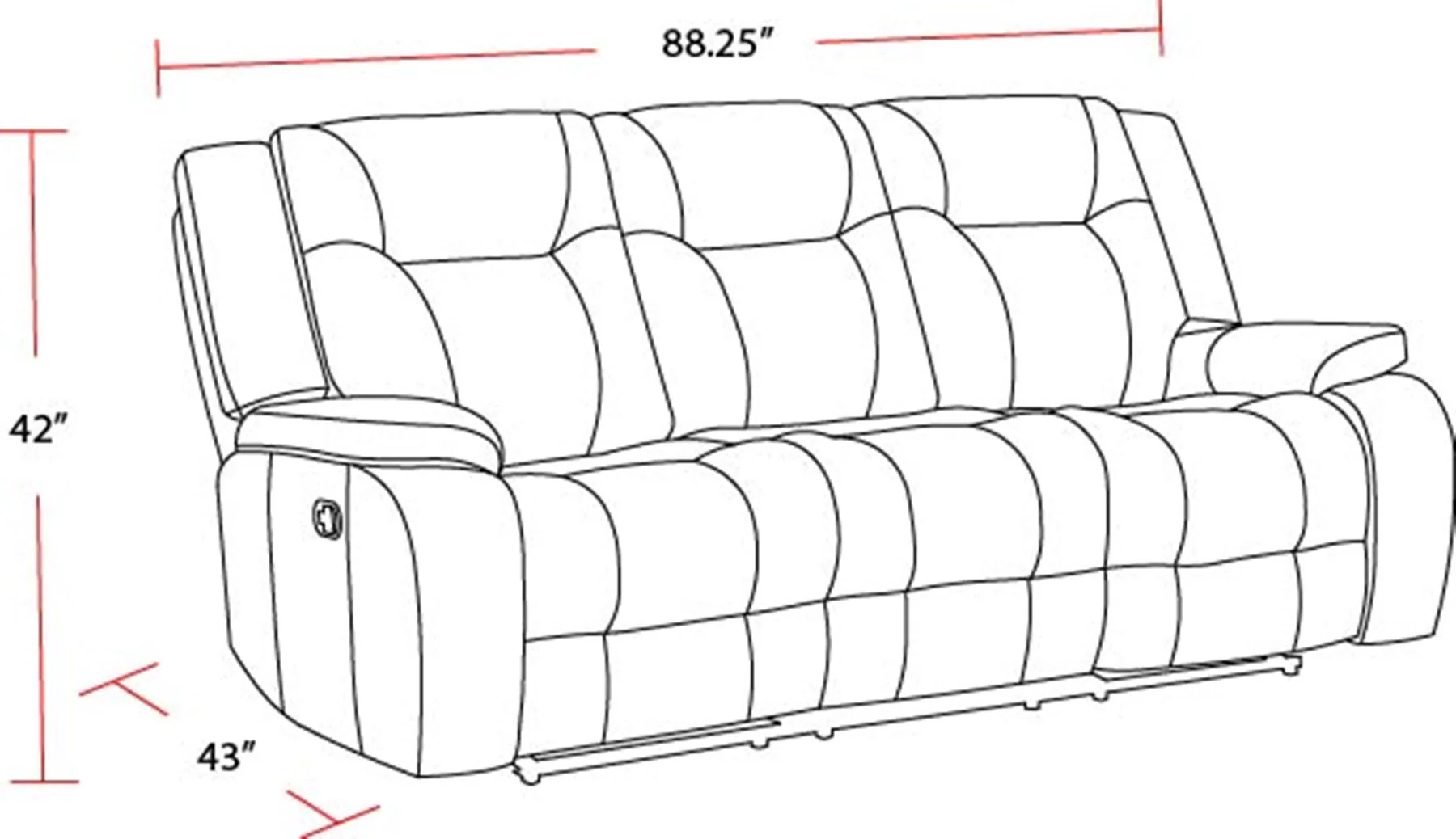 Parker Living Blake - Desert Taupe Manual Reclining Sofa and Loveseat - Image 9