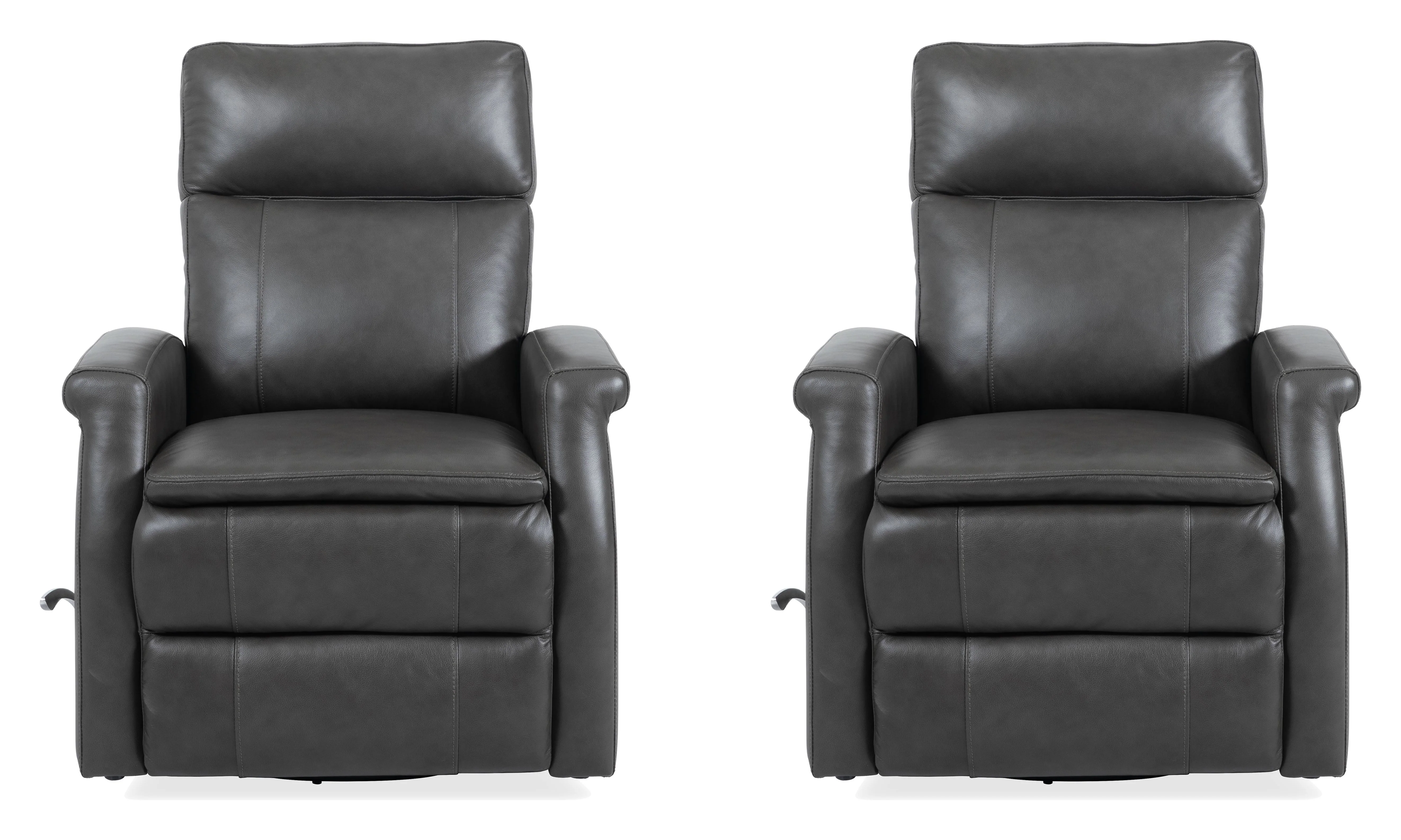 Parker Living Bristol - Raven Swivel Glider Recliner Two Pack - Image 2