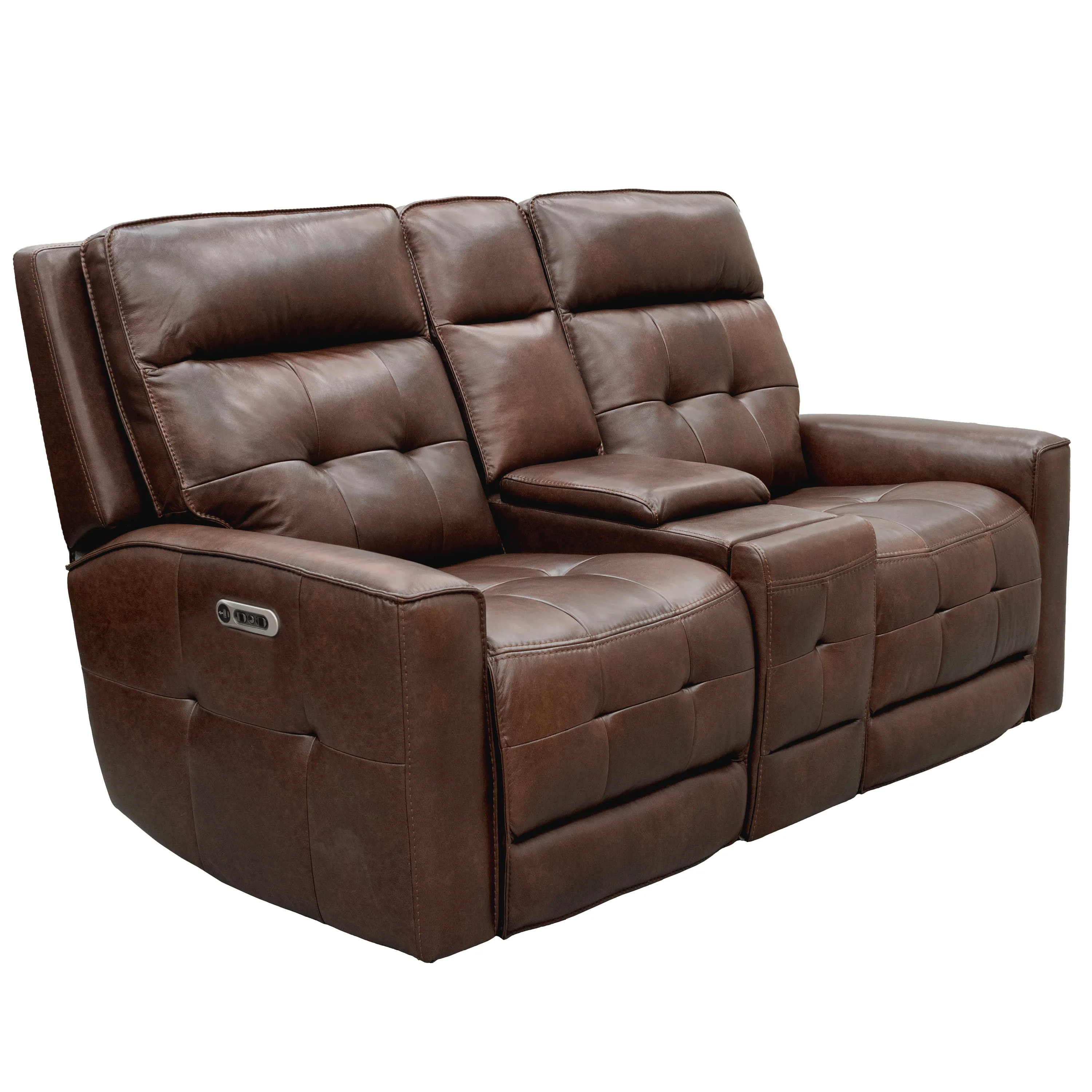 Parker Living Canterbury - Acorn Power Reclining Zero Gravity Console Loveseat - Image 2