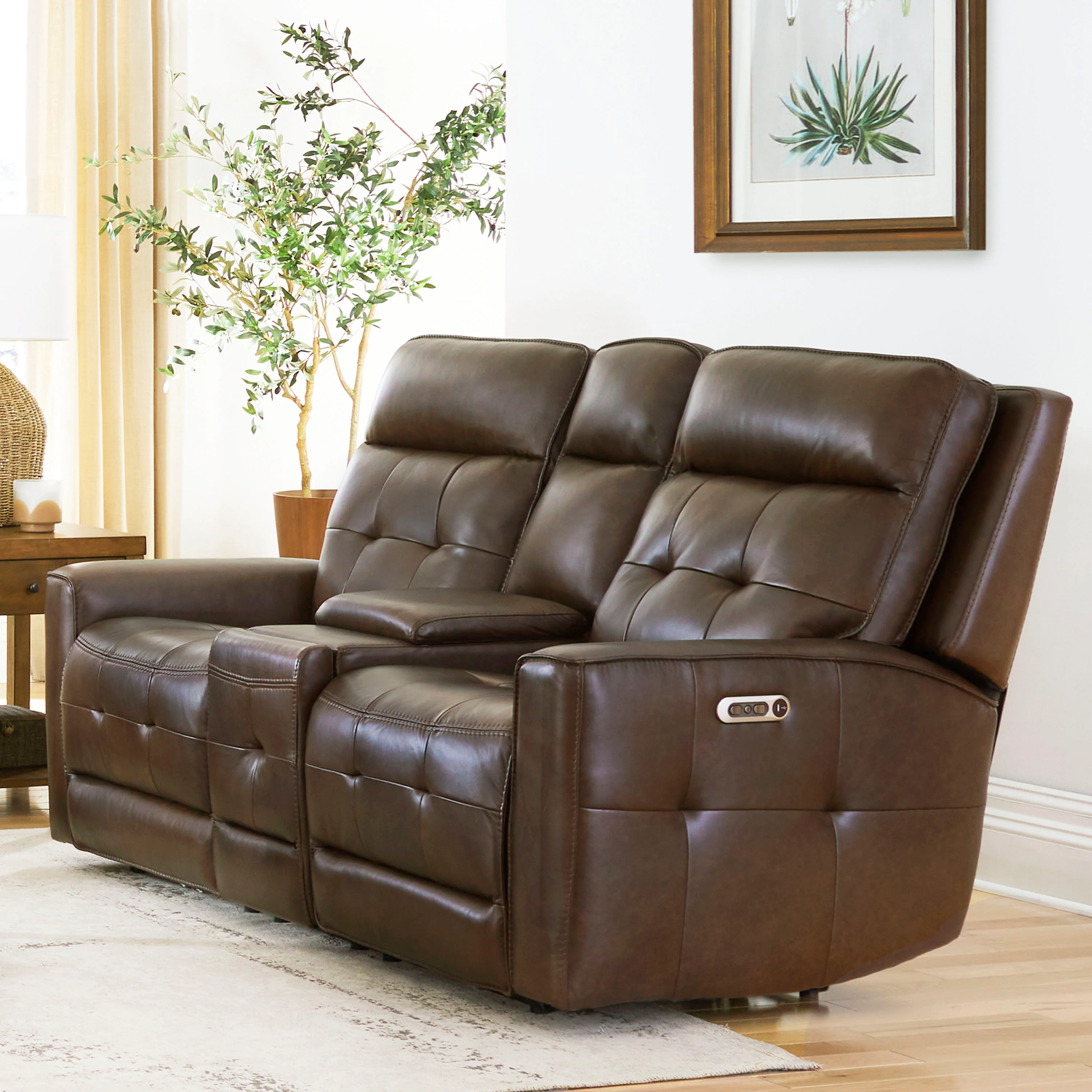 Parker Living Canterbury - Acorn Power Reclining Zero Gravity Sofa Loveseat and Recliner - Image 6