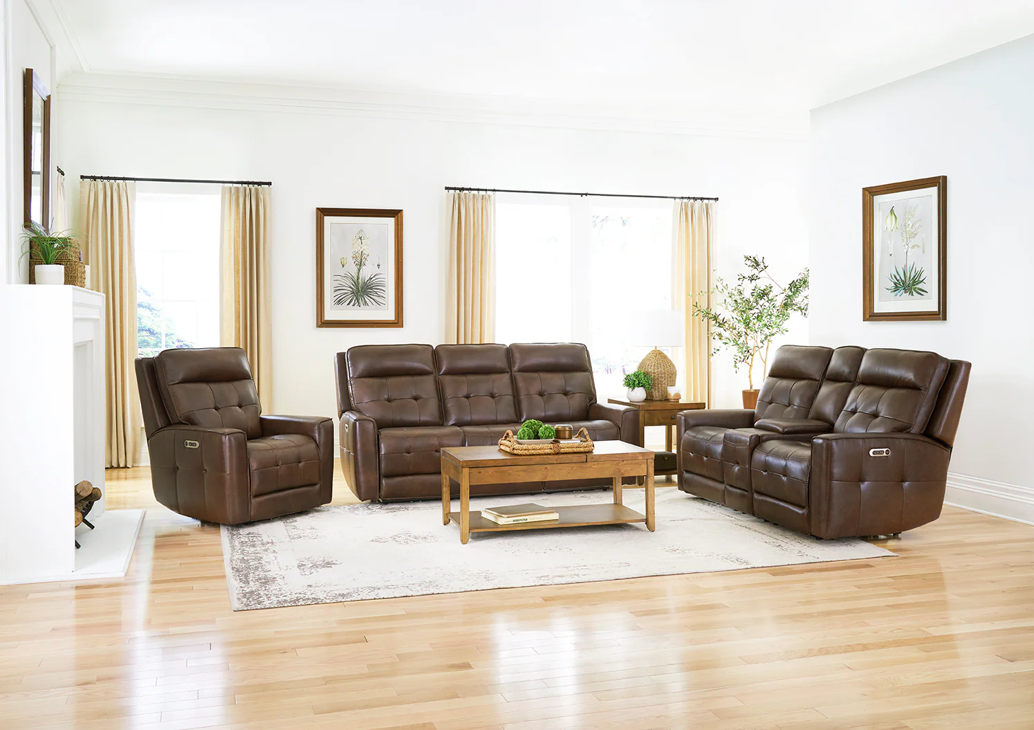 Parker Living Canterbury - Acorn Power Zero Gravity Recliner Two Pack - Image 3