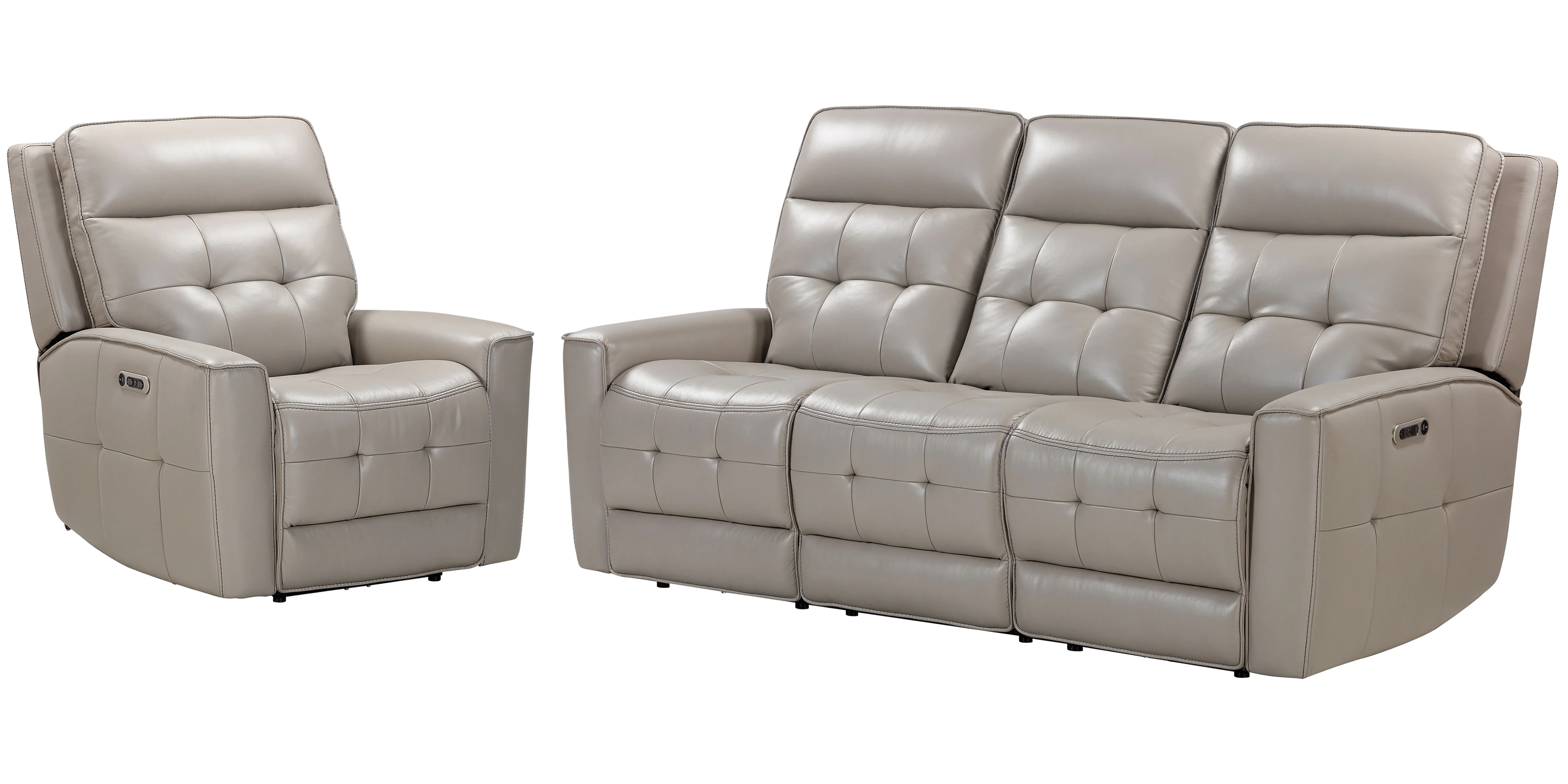 Parker Living Canterbury - Pewter Power Reclining Zero Gravity Sofa and Recliner - Image 2