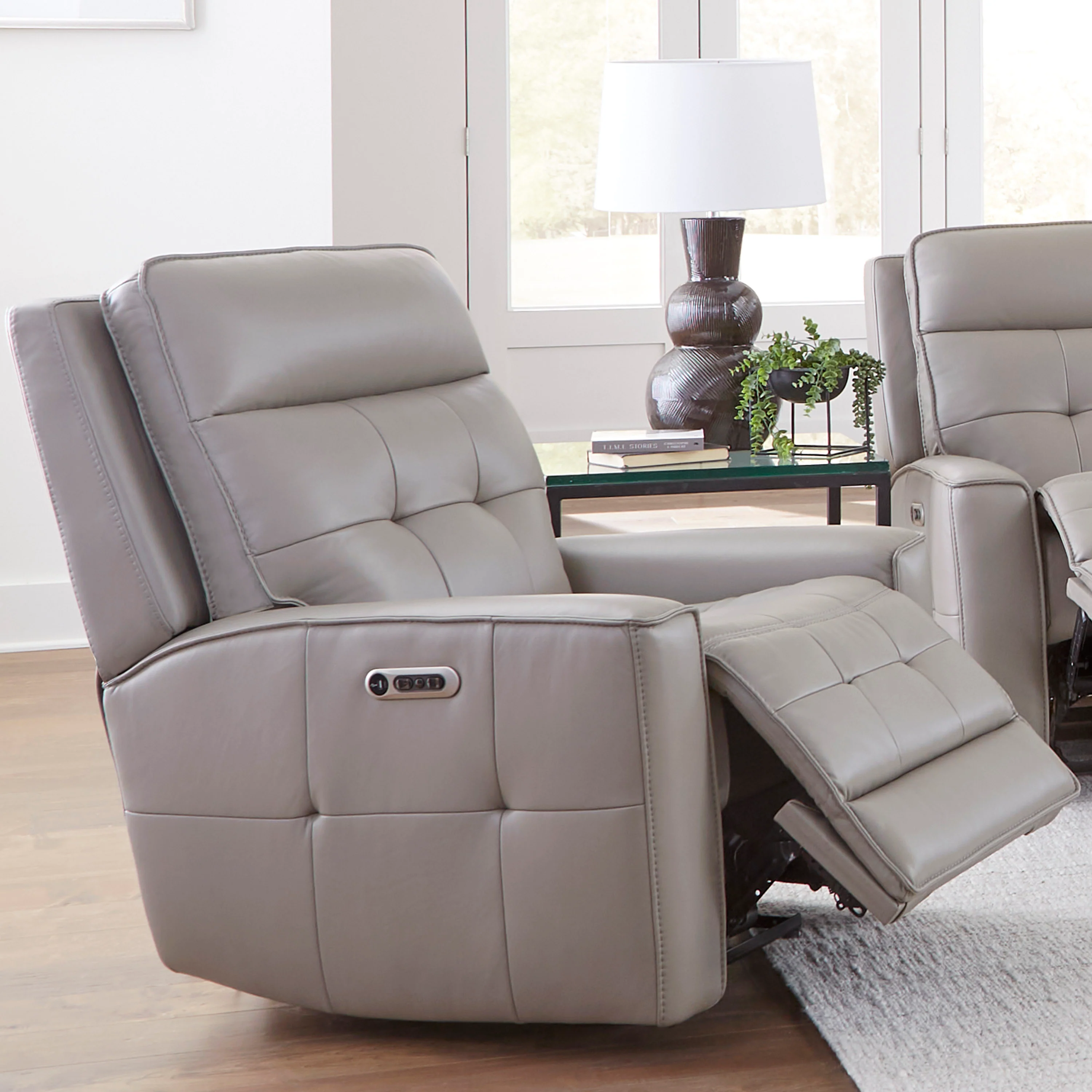 Parker Living Canterbury - Pewter Power Reclining Zero Gravity Sofa Loveseat and Recliner - Image 6