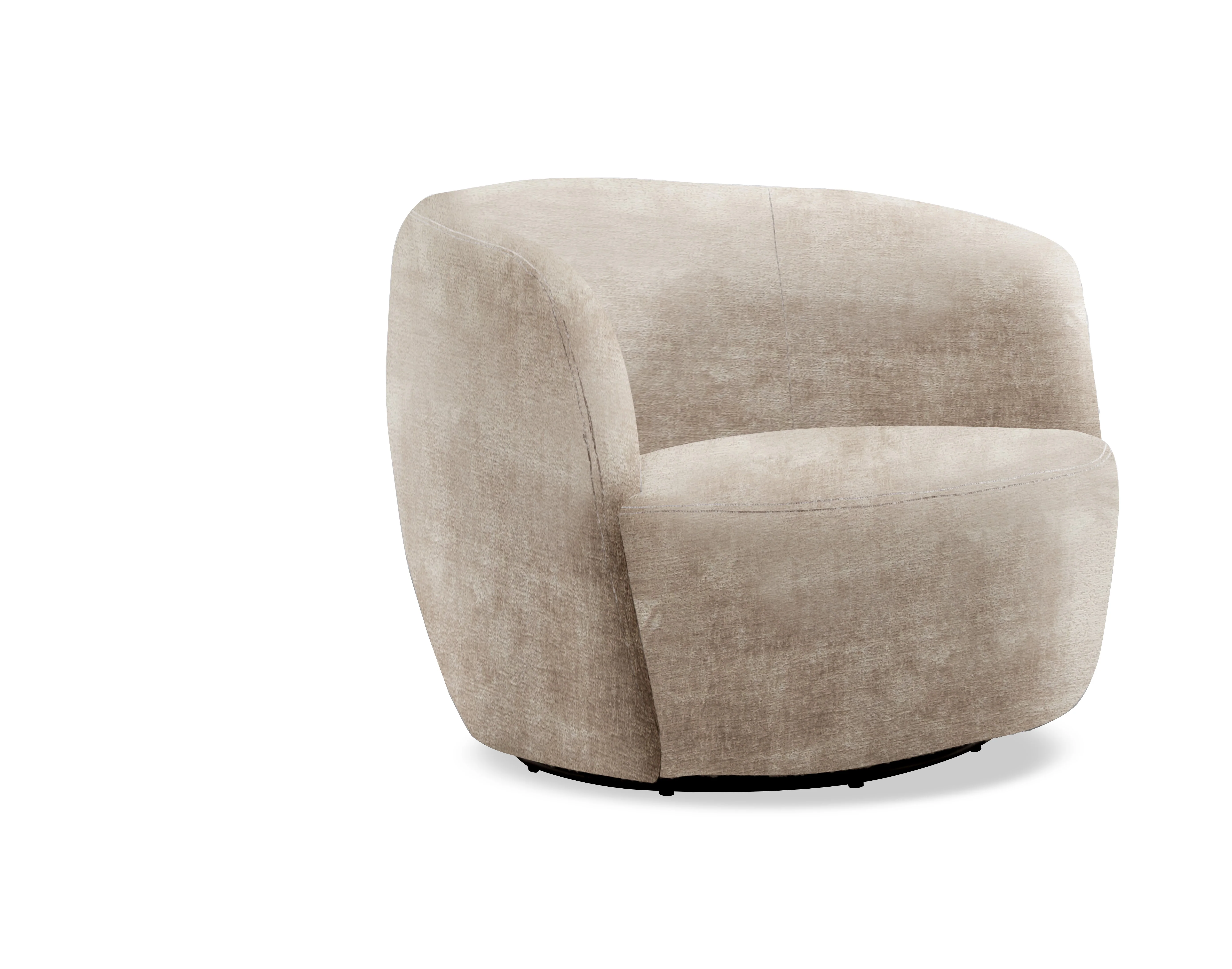 Parker Living Carina - Miami Mink Swivel Barrel Chair - Image 2
