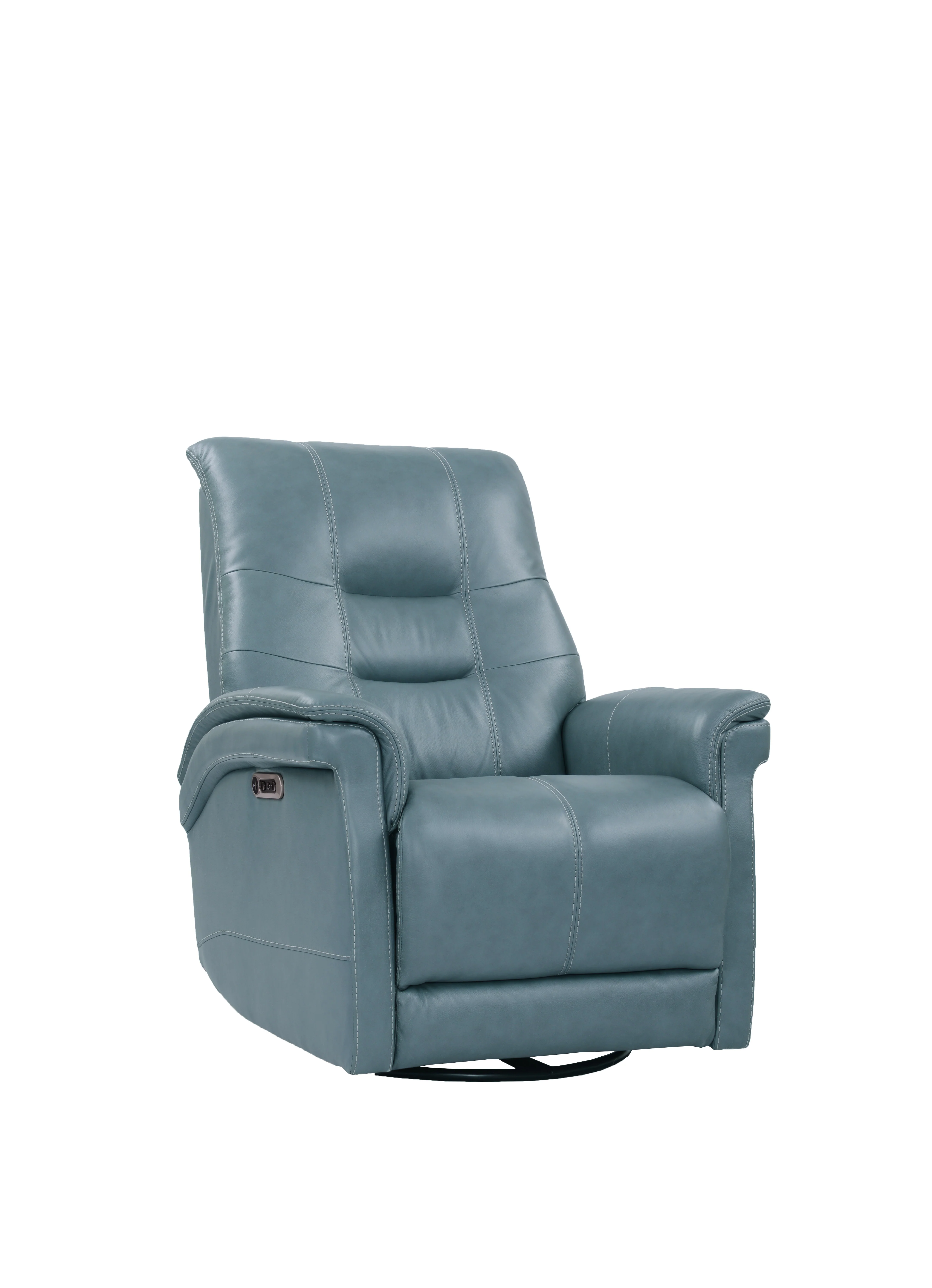 Parker Living Carnegie - Verona Azure - Powered By Freemotion Cordless Power Swivel Glider Recliner Two Pack - Image 4