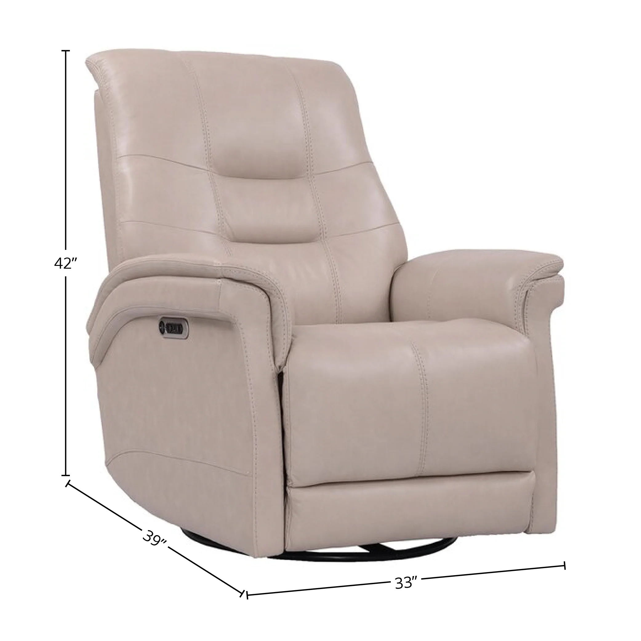 Parker Living Carnegie - Verona Linen - Powered By Freemotion Cordless Power Swivel Glider Recliner Two Pack - Image 3