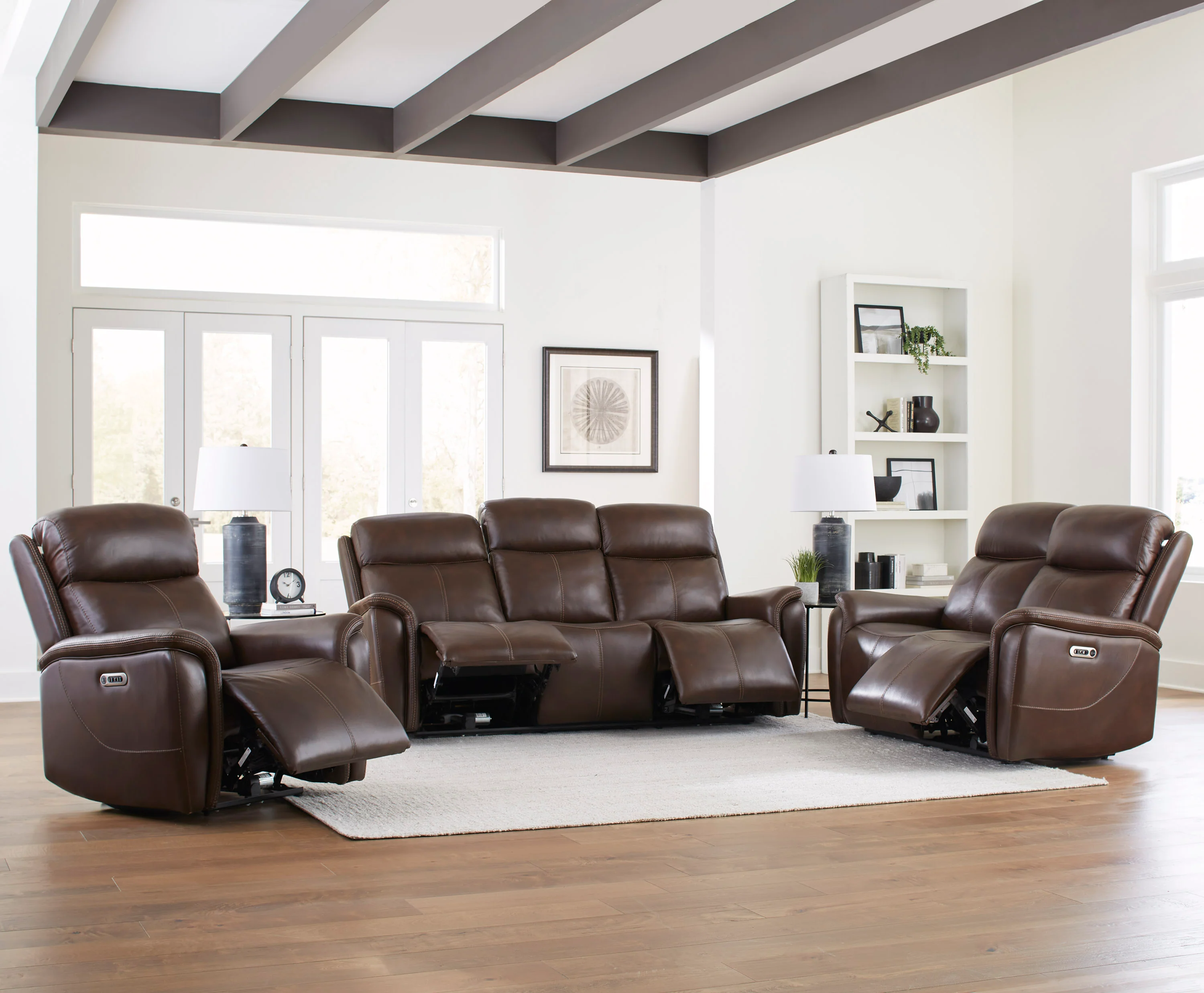 Parker Living Cascade - Auburn Power Reclining Loveseat - Image 4