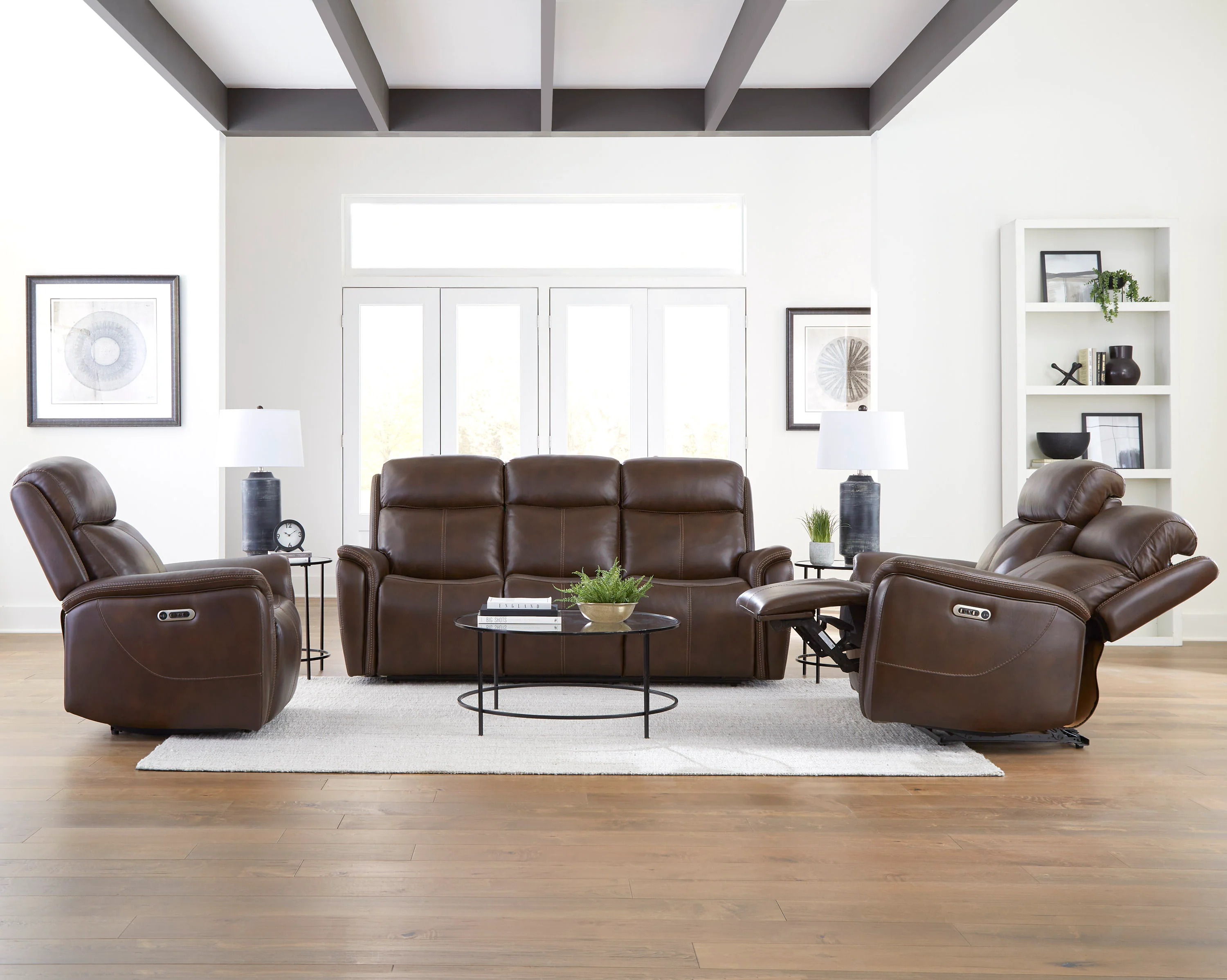 Parker Living Cascade - Auburn Power Reclining Loveseat - Image 5