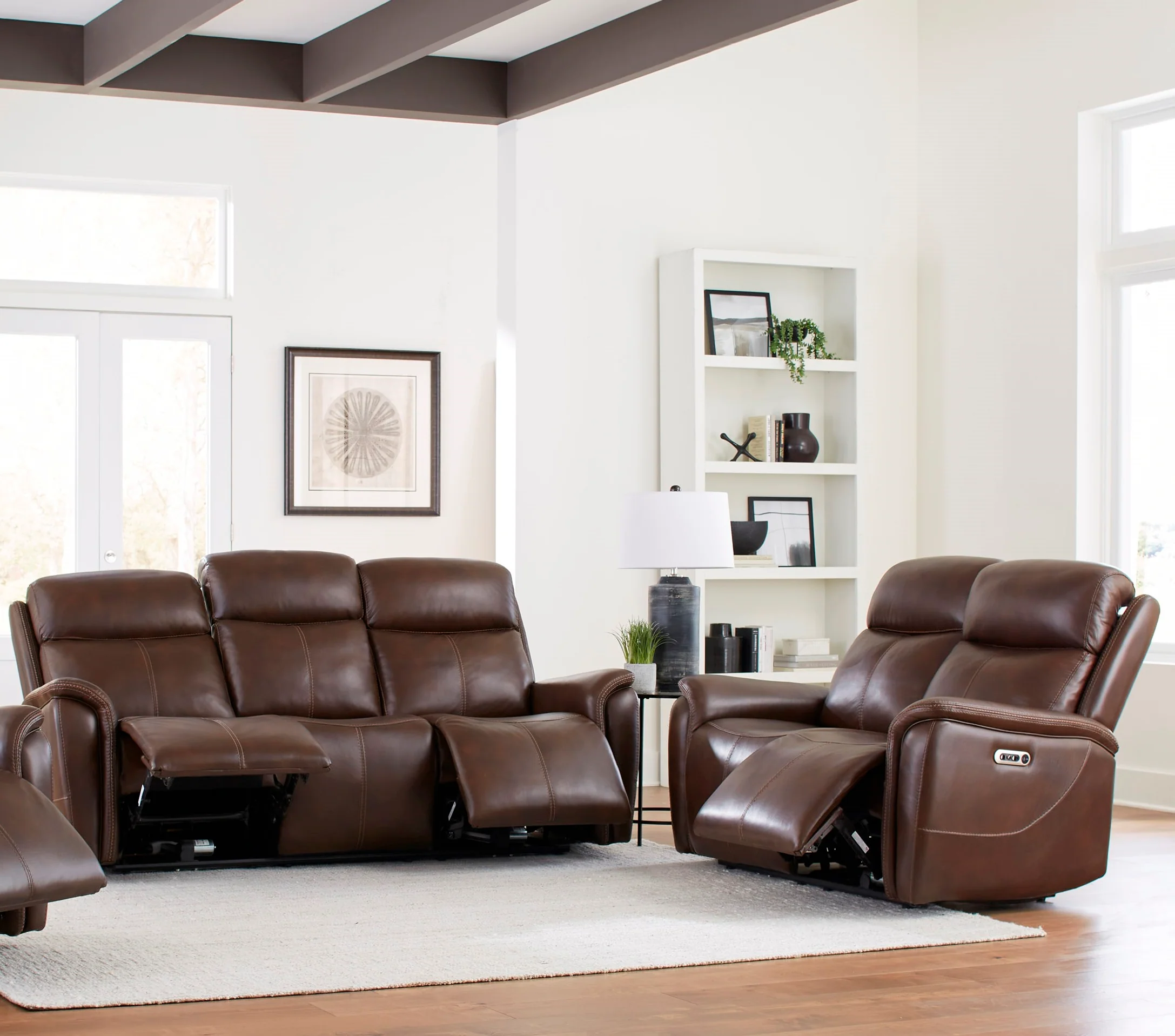 Parker Living Cascade - Auburn Power Reclining Sofa and Loveseat - Image 3