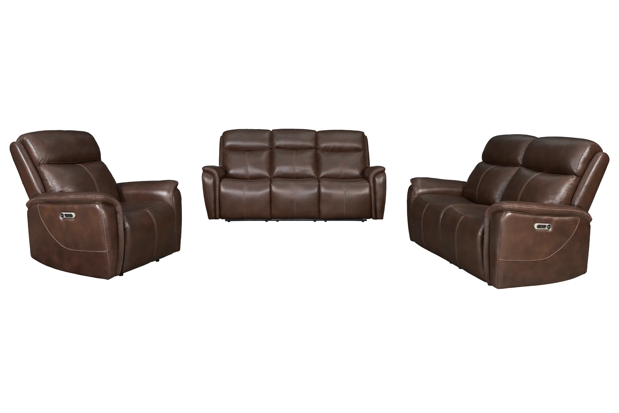 Parker Living Cascade - Auburn Power Reclining Sofa Loveseat and Recliner - Image 2
